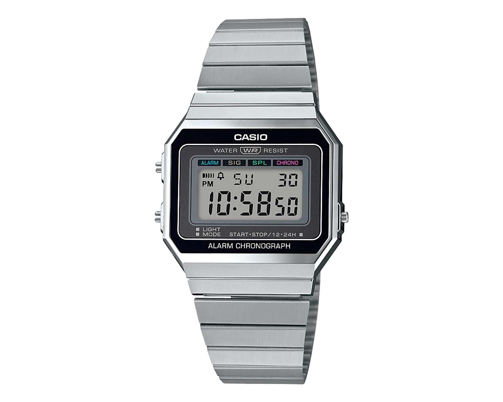 Foto 2 pulgar | Foto 1 | Reloj Unisex Casio A700W-1A Plateado