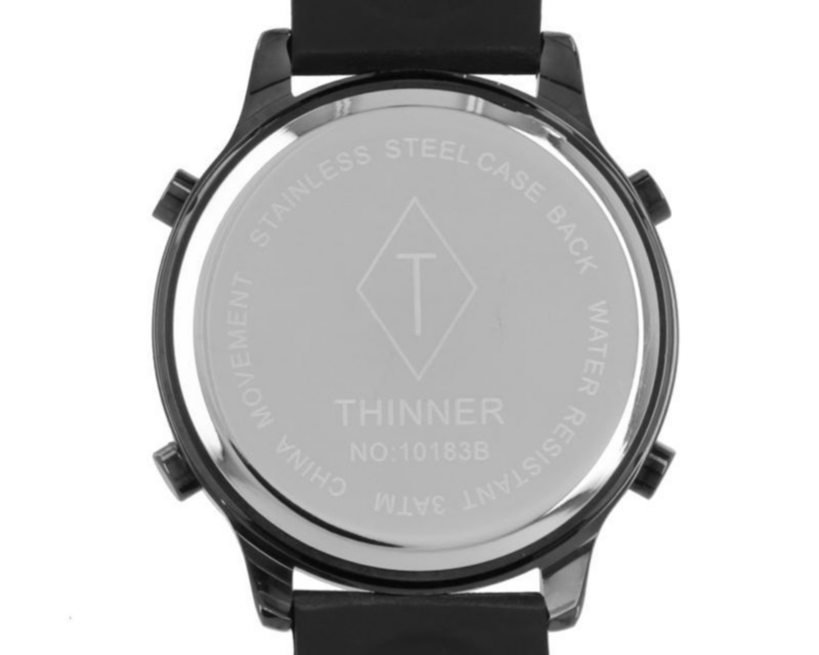 Foto 5 pulgar | Foto 4 | Reloj para Hombre Thinner 10183B Negro