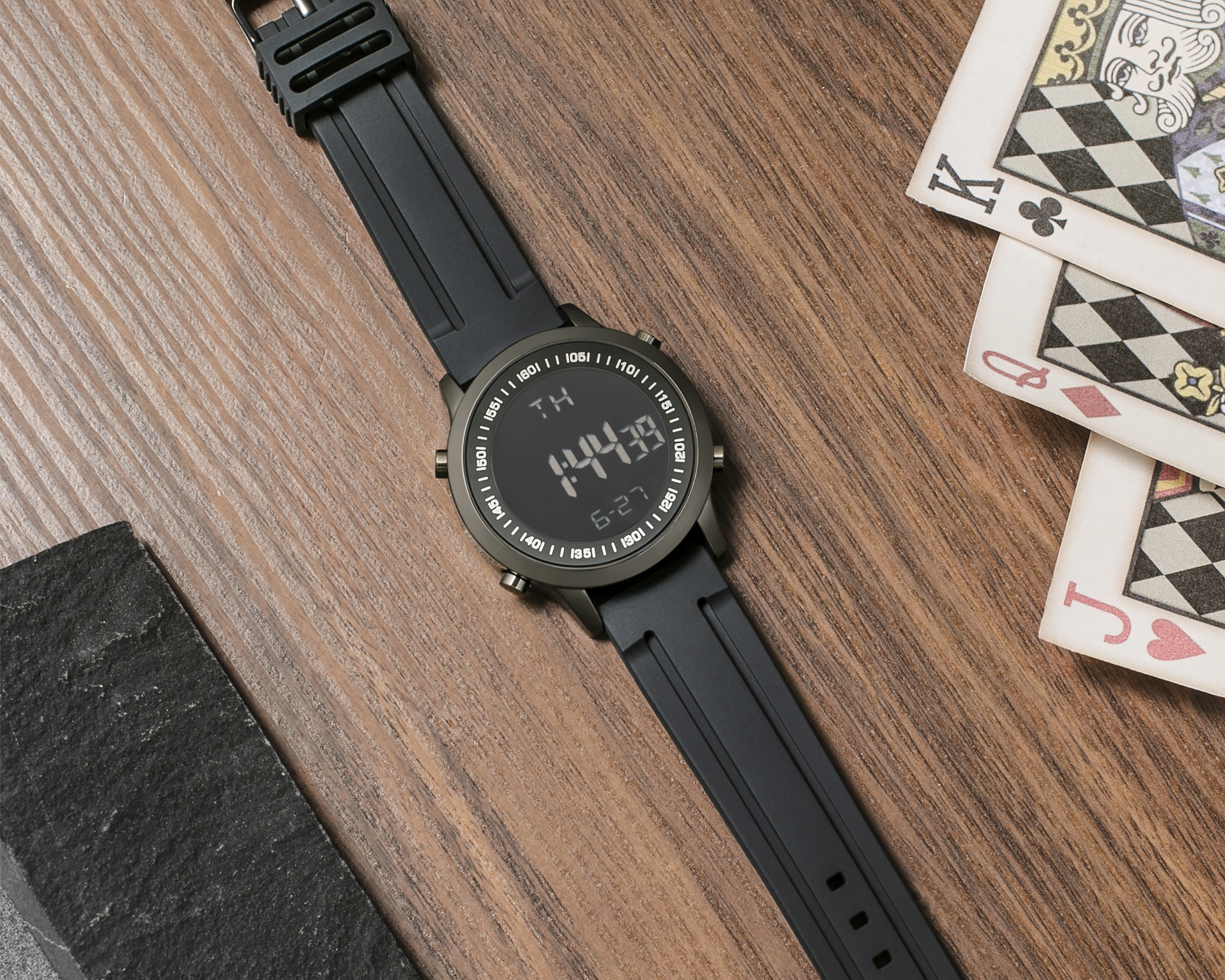 Foto 7 pulgar | Foto 6 | Reloj para Hombre Thinner 10183B Negro