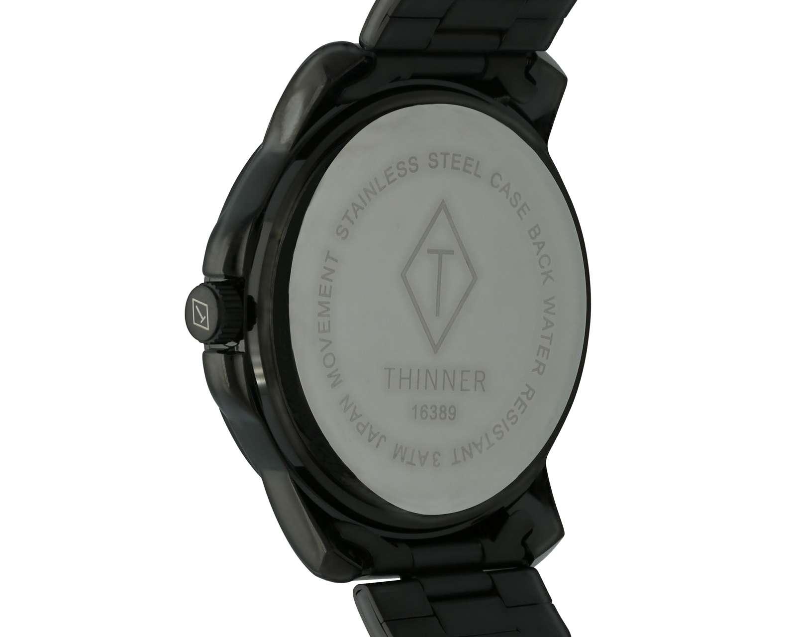 Foto 5 pulgar | Foto 4 | Reloj para Hombre Thinner 16389 Negro