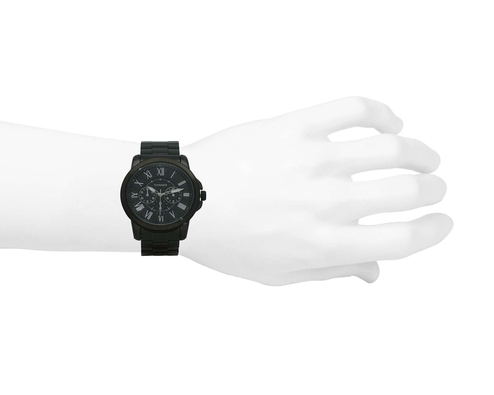 Foto 6 pulgar | Foto 5 | Reloj para Hombre Thinner 16389 Negro