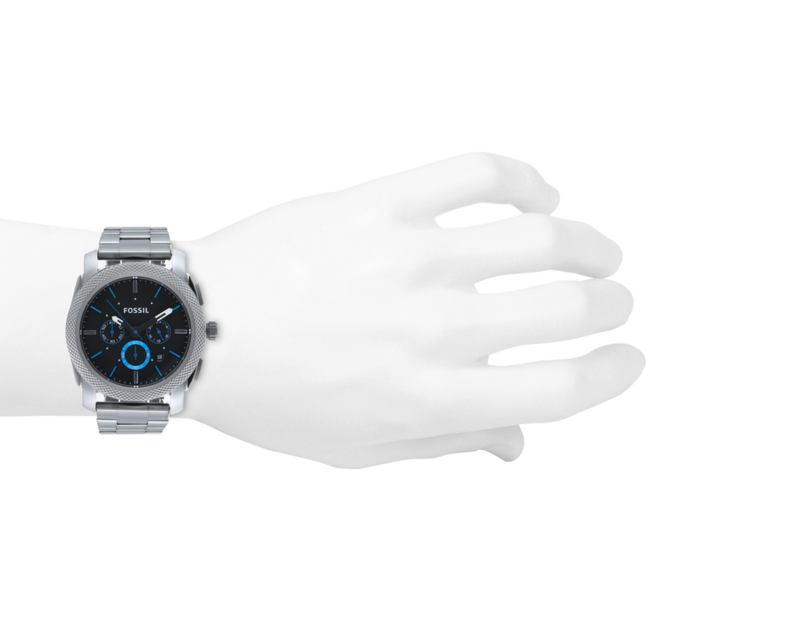 Foto 5 pulgar | Foto 4 | Reloj para Hombre Fossil FS4931 Plata