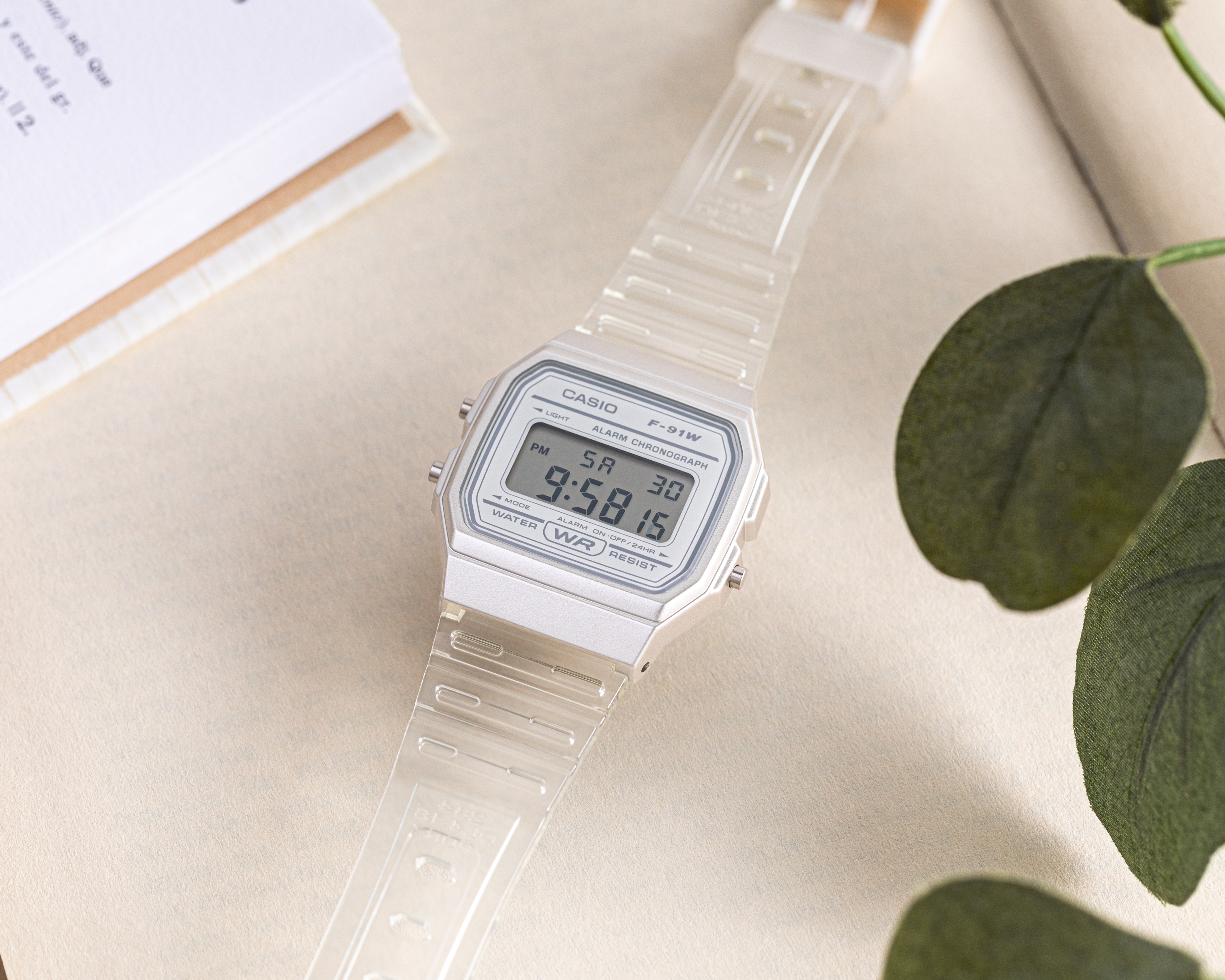 Foto 7 pulgar | Foto 6 | Reloj Unisex Casio F91WS-7 Plateado