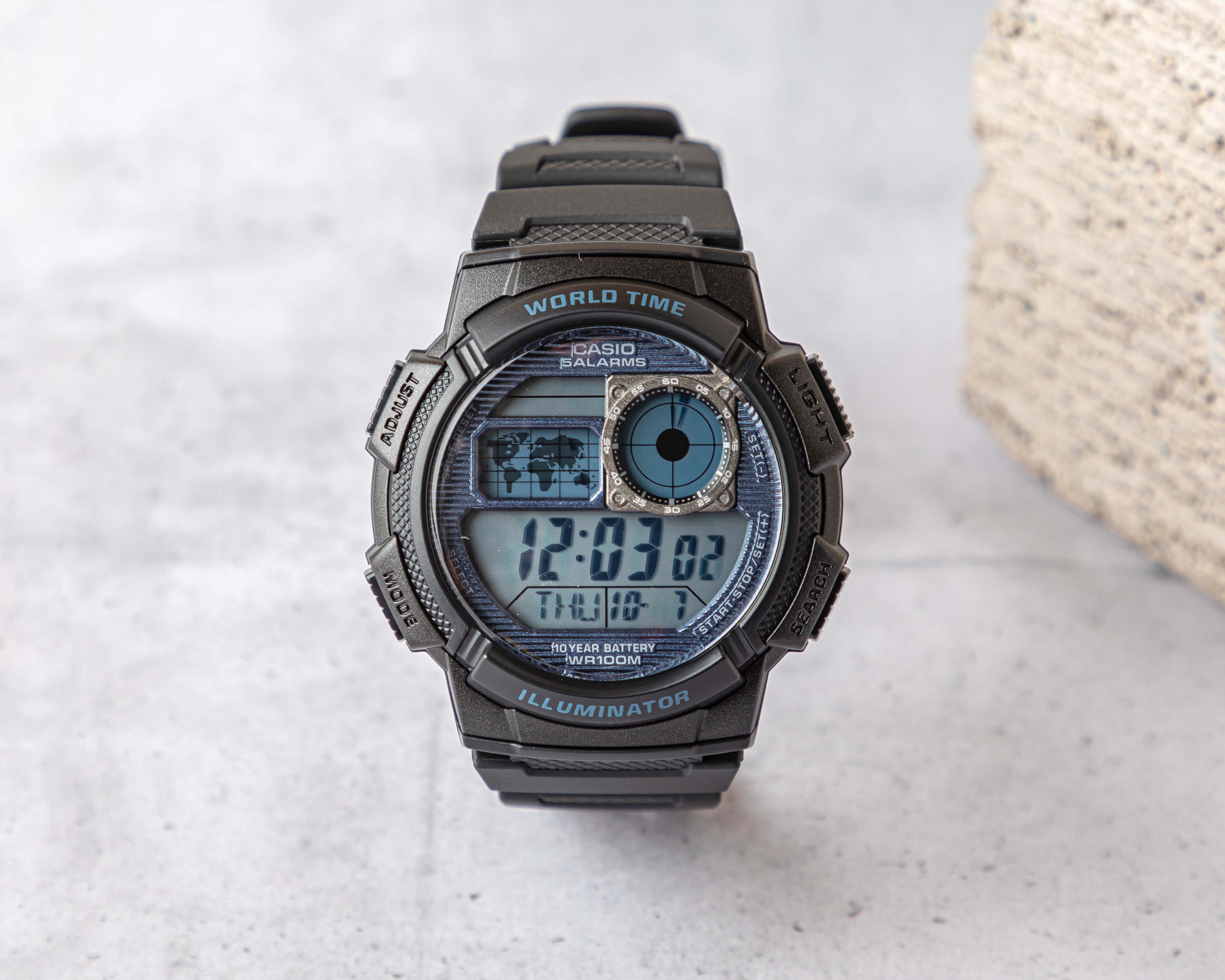 Foto 7 pulgar | Foto 6 | Reloj para Hombre Casio AE-1000W-2A2VCF Negro