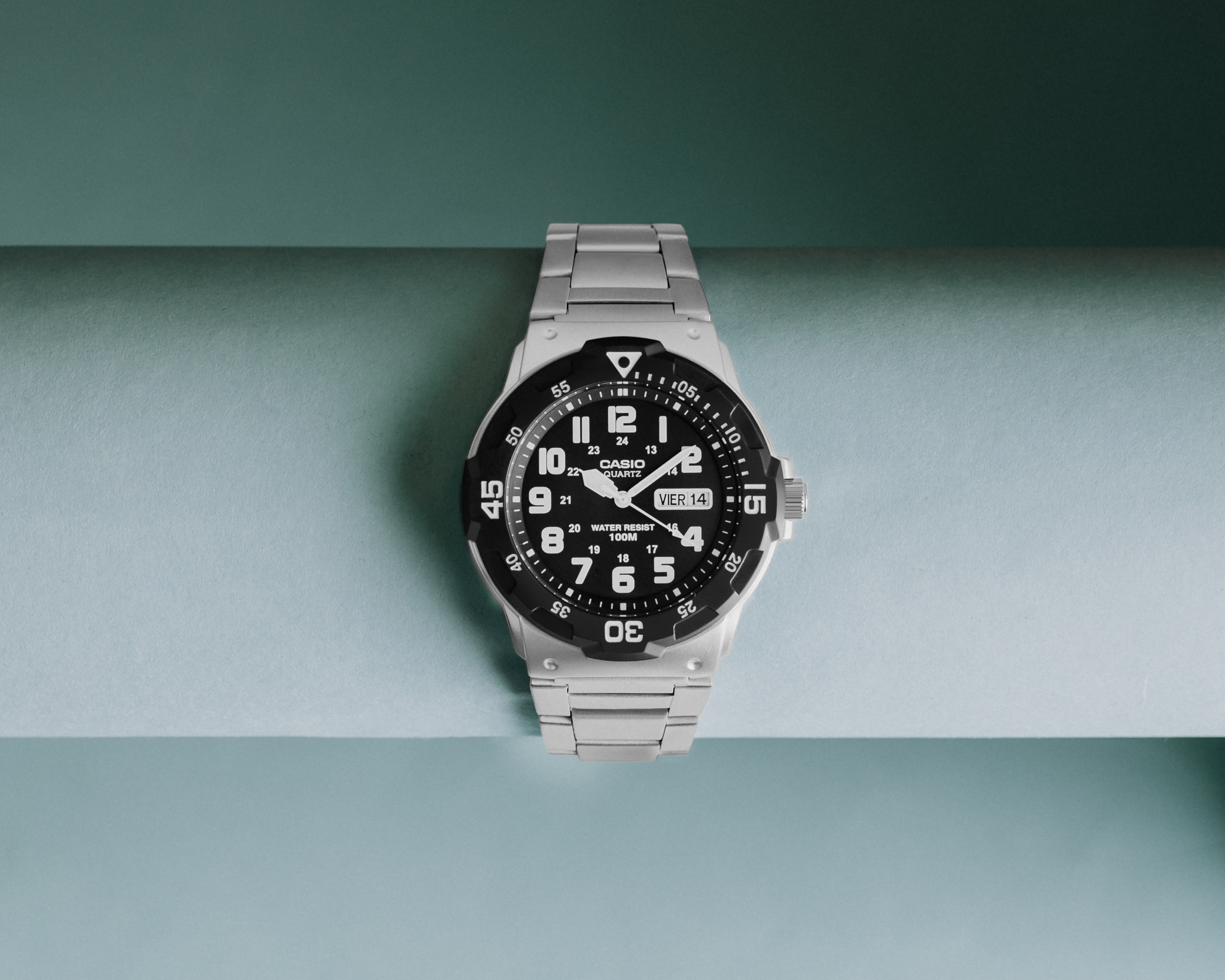 Foto 9 pulgar | Foto 8 | Reloj para Hombre Casio MRW-200HD-1BVCF Plateado