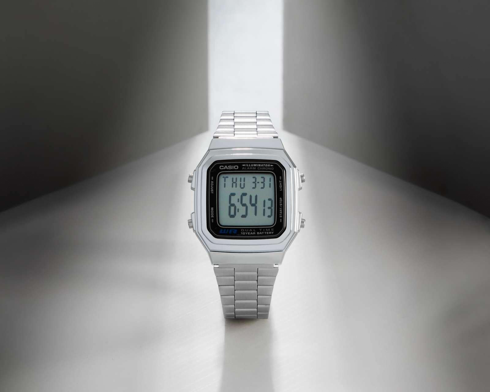 Foto 4 | Foto 4 | Reloj Unisex Casio A178WA-1A Plateado