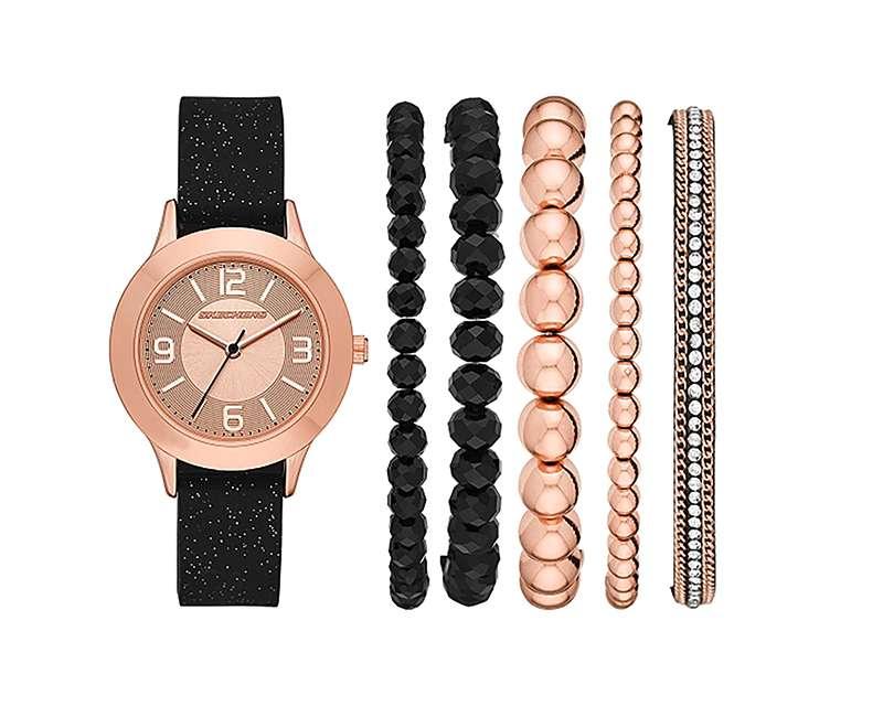 Reloj para Mujer Skechers SR9025 con 5 Accesorios