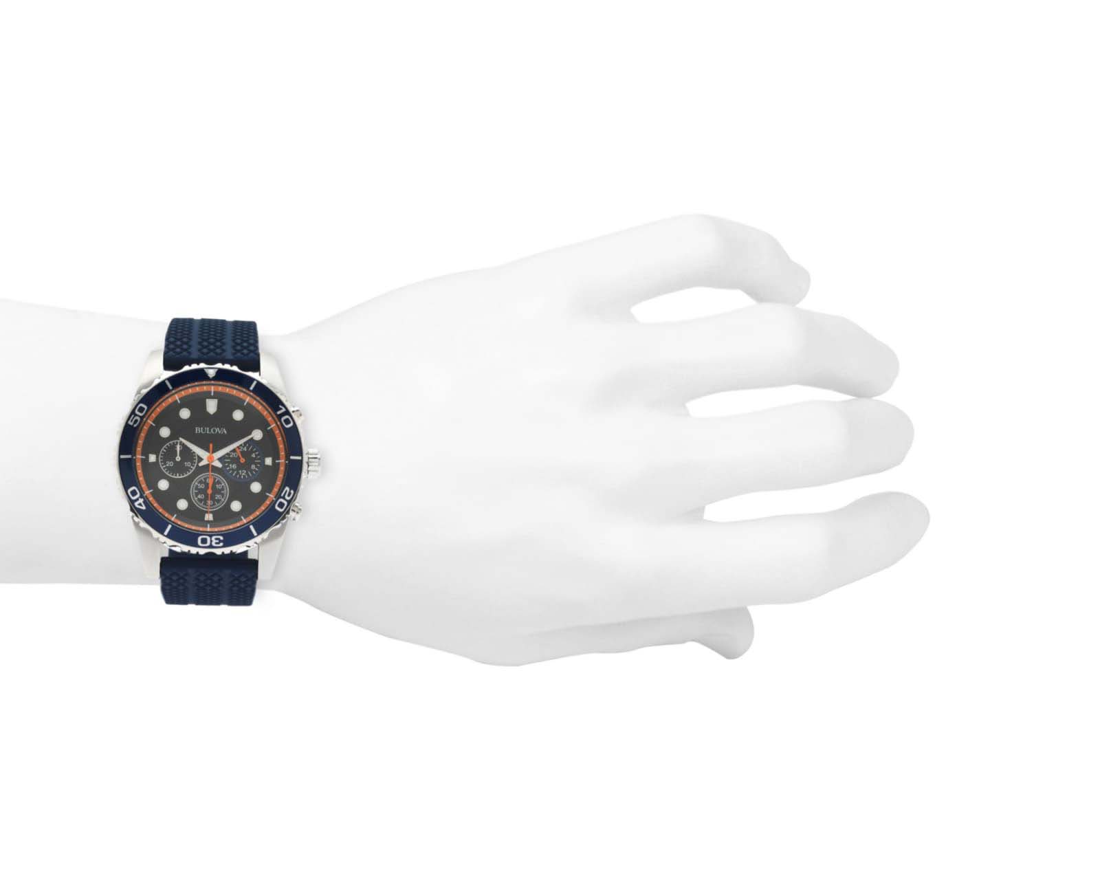 Foto 5 pulgar | Foto 4 | Reloj para Hombre Bulova 98A205 Azul