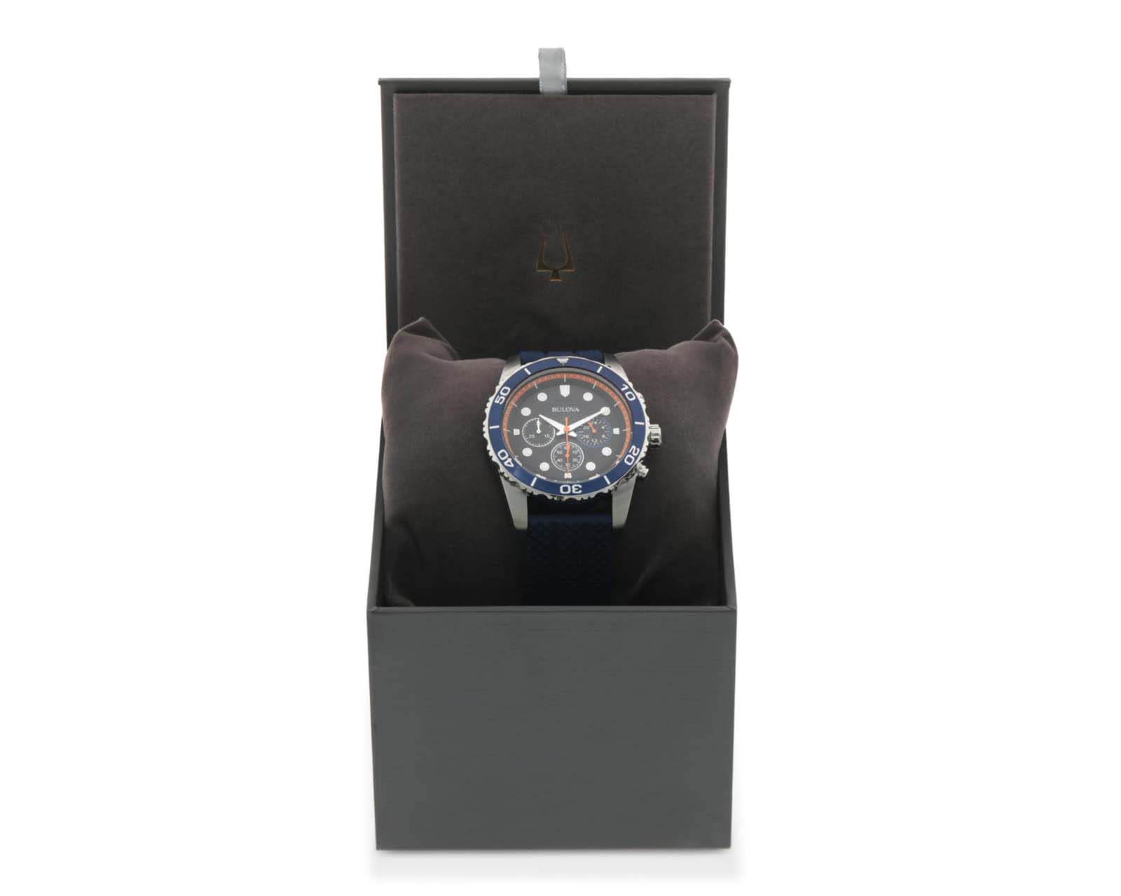 Foto 6 pulgar | Foto 5 | Reloj para Hombre Bulova 98A205 Azul