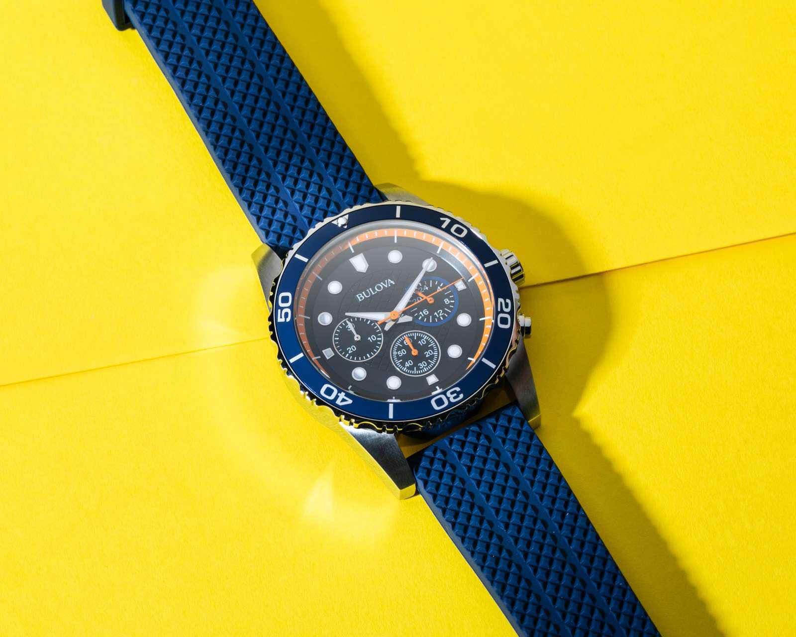 Foto 6 | Foto 6 | Reloj para Hombre Bulova 98A205 Azul