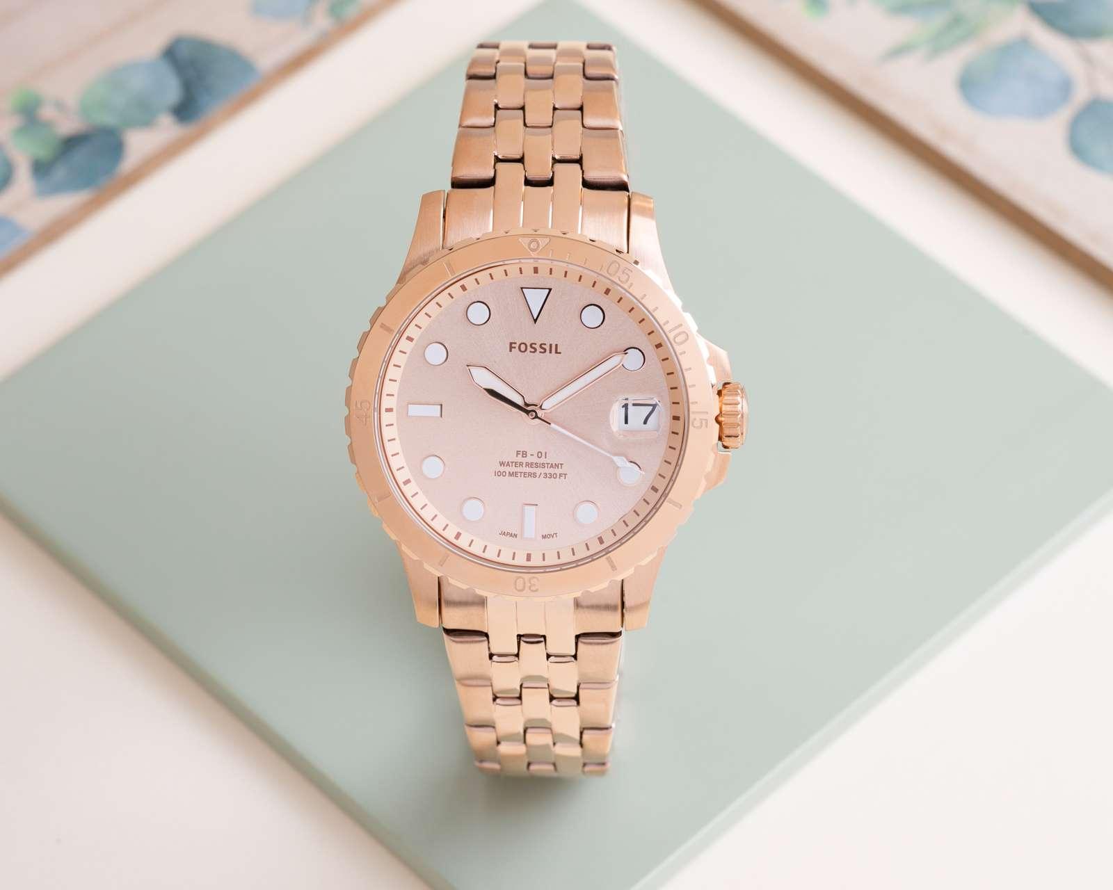 Foto 6 pulgar | Foto 5 | Reloj Fossil ES4748 Rose Gold