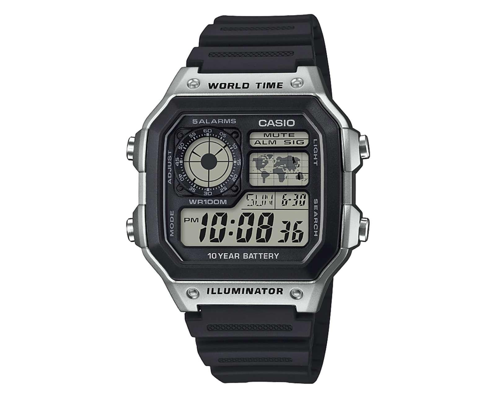 Reloj para Hombre Casio AE-1200WH-1CVCF Negro