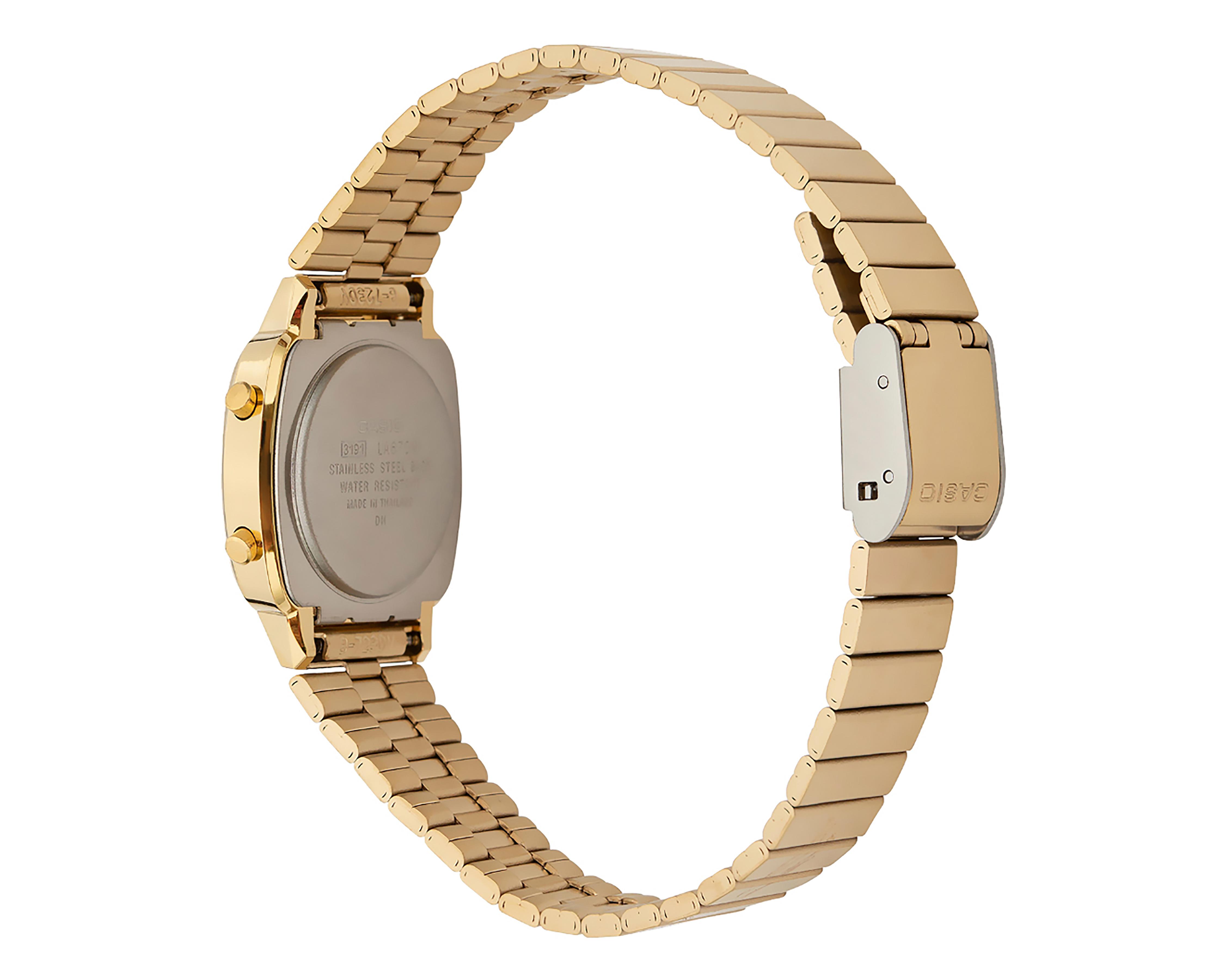 Foto 4 pulgar | Foto 3 | Reloj para Mujer Casio LA670WGA-9VT Dorado