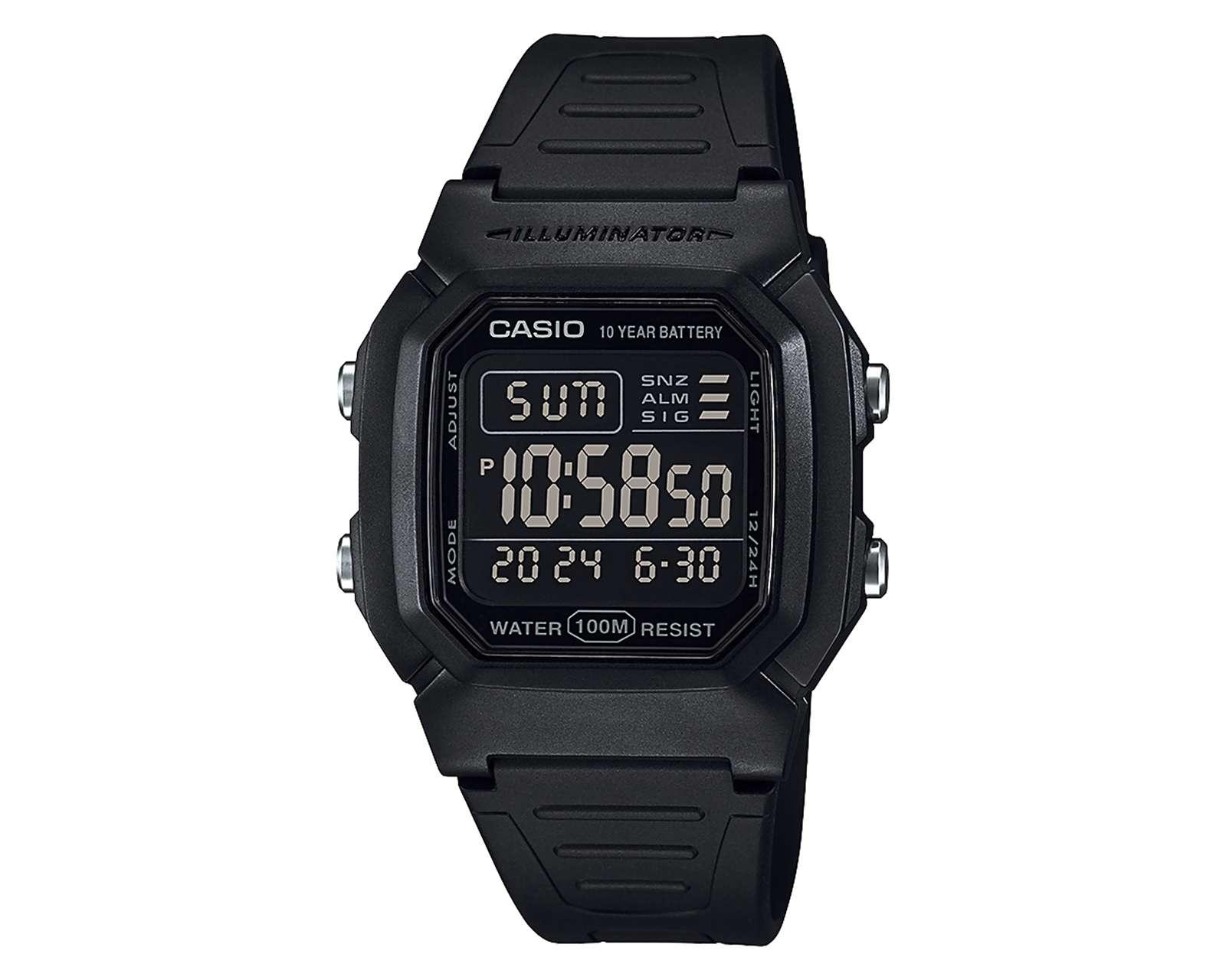 Foto 1 | Foto 1 | Reloj Unisex Casio W800H-1BVCF Negro