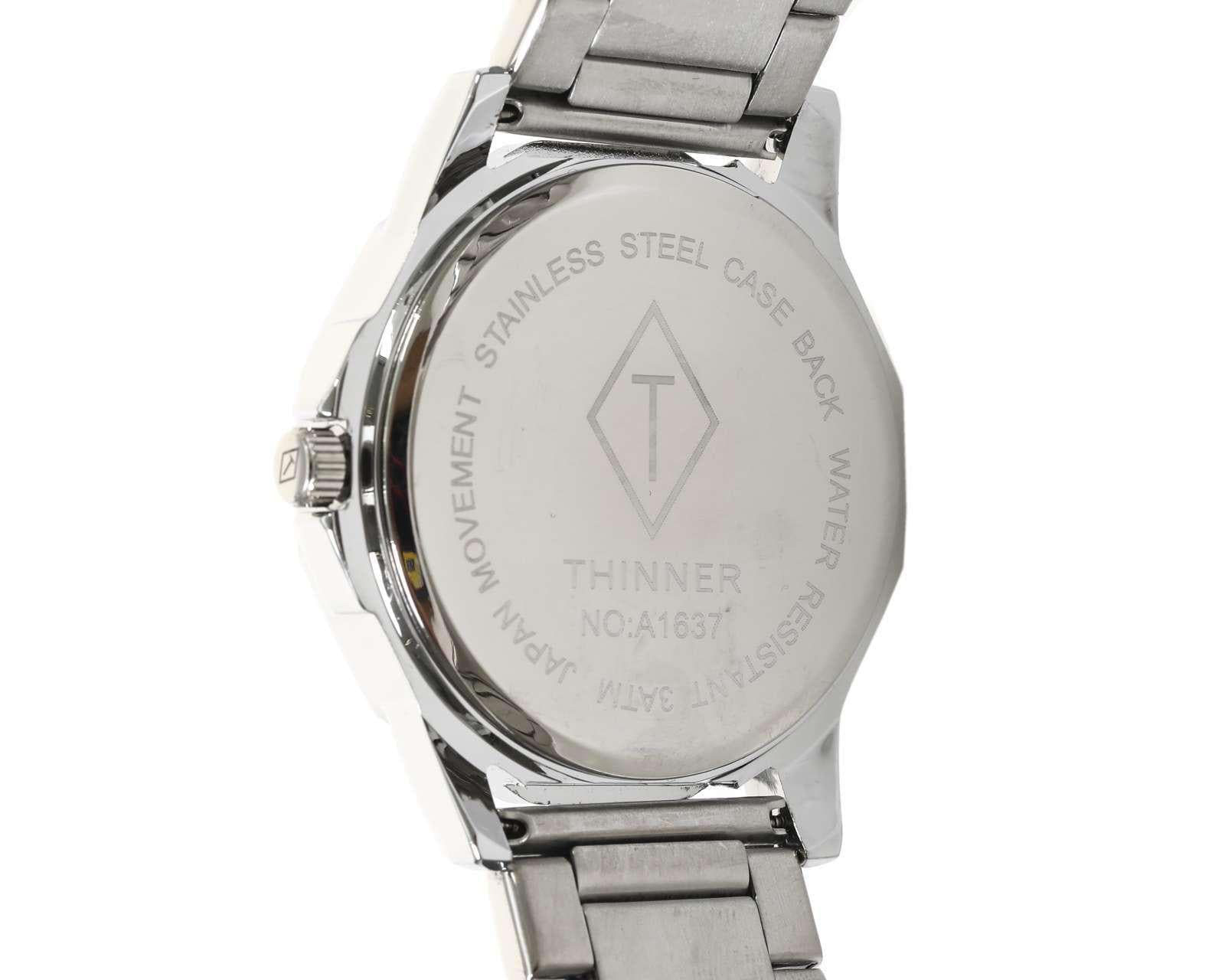 Foto 5 pulgar | Foto 4 | Reloj para Hombre Thinner A1637 Plateado
