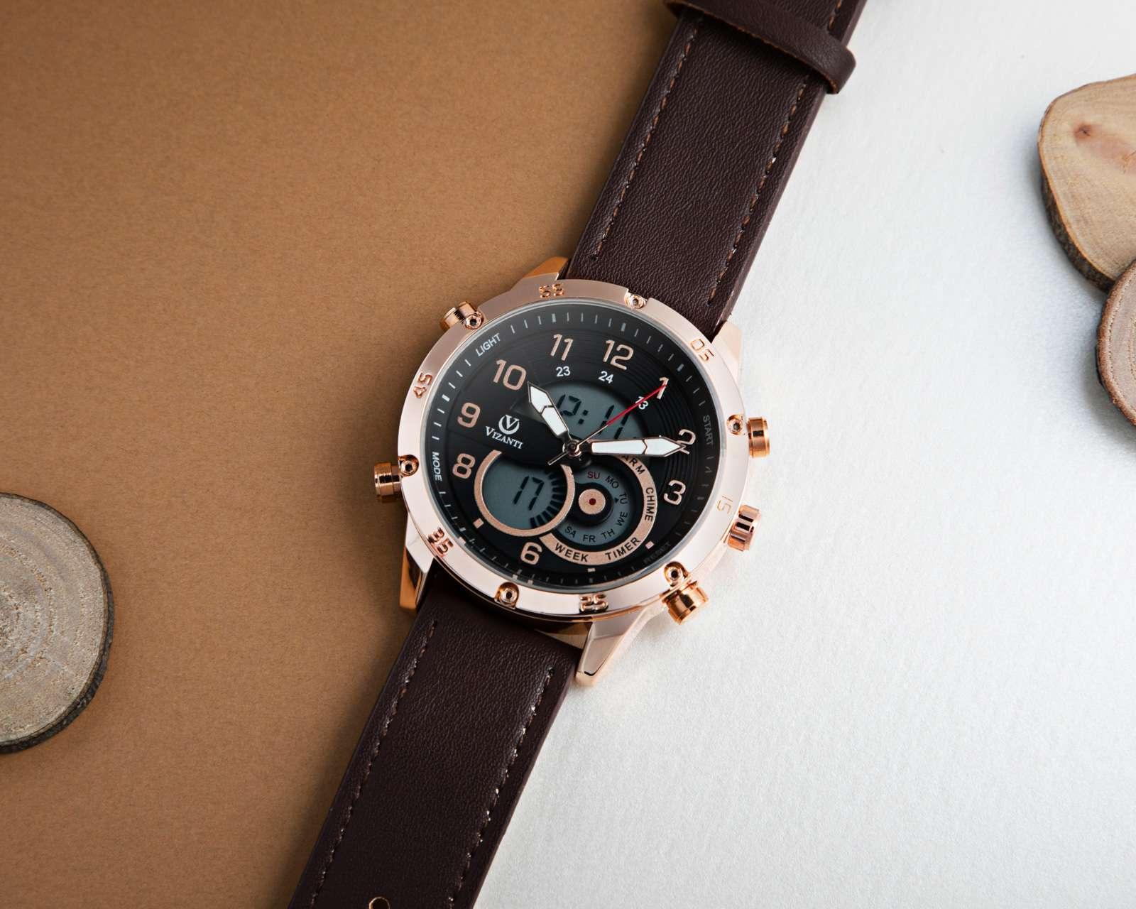 Foto 4 pulgar | Foto 4 | Reloj Vizanti VAD9377 Café