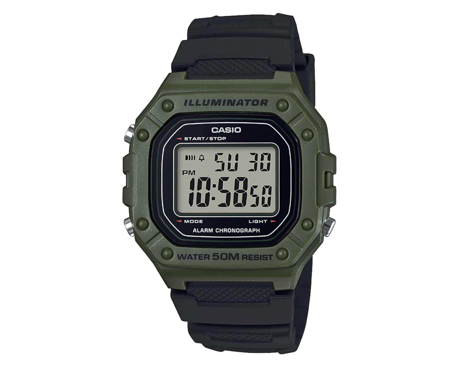 Foto 1 | Foto 1 | Reloj para Hombre Casio W-218H-3AVCF Negro