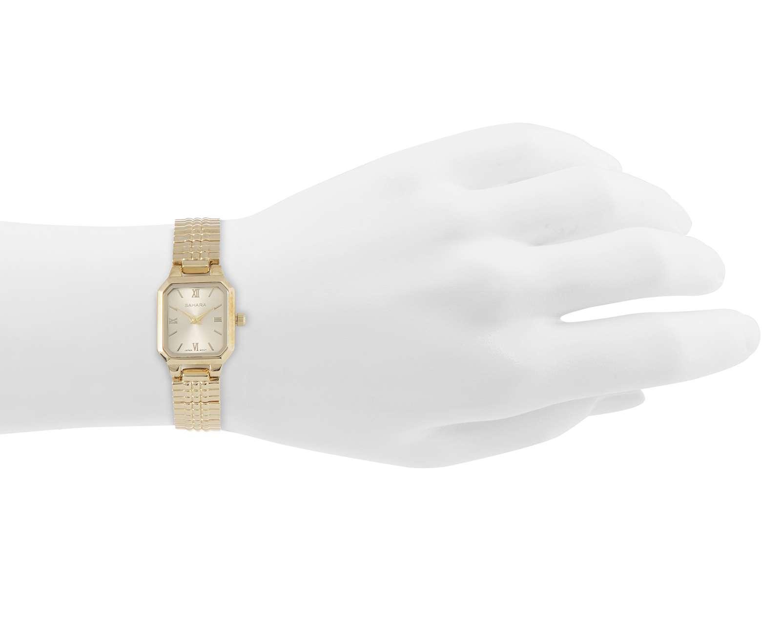 Foto 4 | Foto 4 | Reloj para Mujer Sahara 15369 Dorado