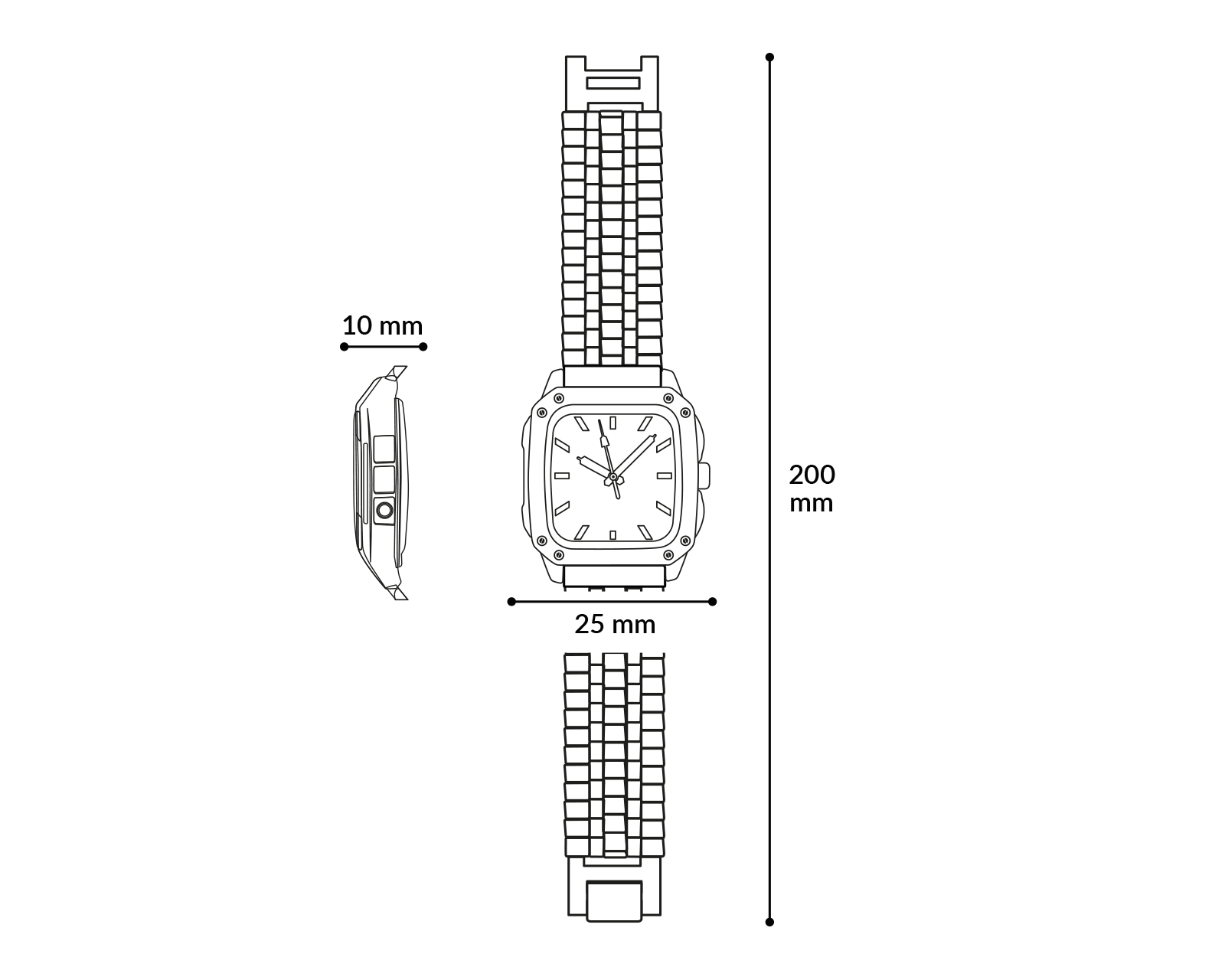 Foto 7 | Foto 7 | Reloj para Mujer Sahara 15369 Dorado