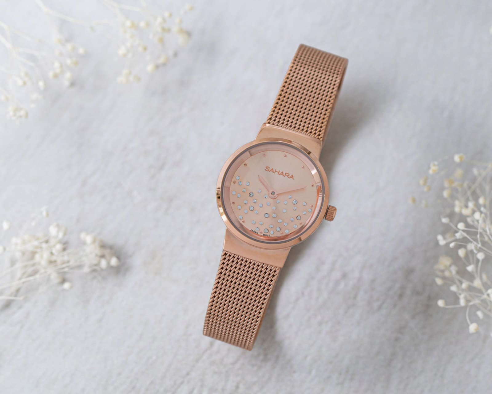 Foto 6 pulgar | Foto 5 | Reloj para Mujer Sahara 14955 Rose Gold