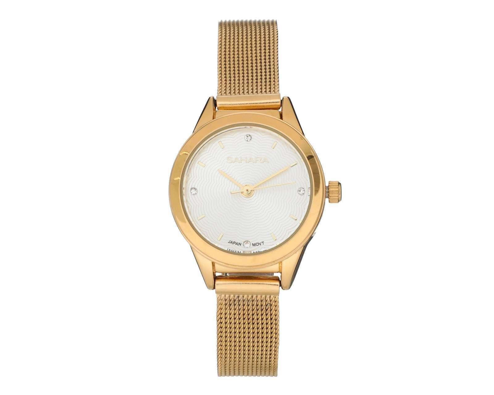 Reloj para Mujer Sahara 17165 Dorado
