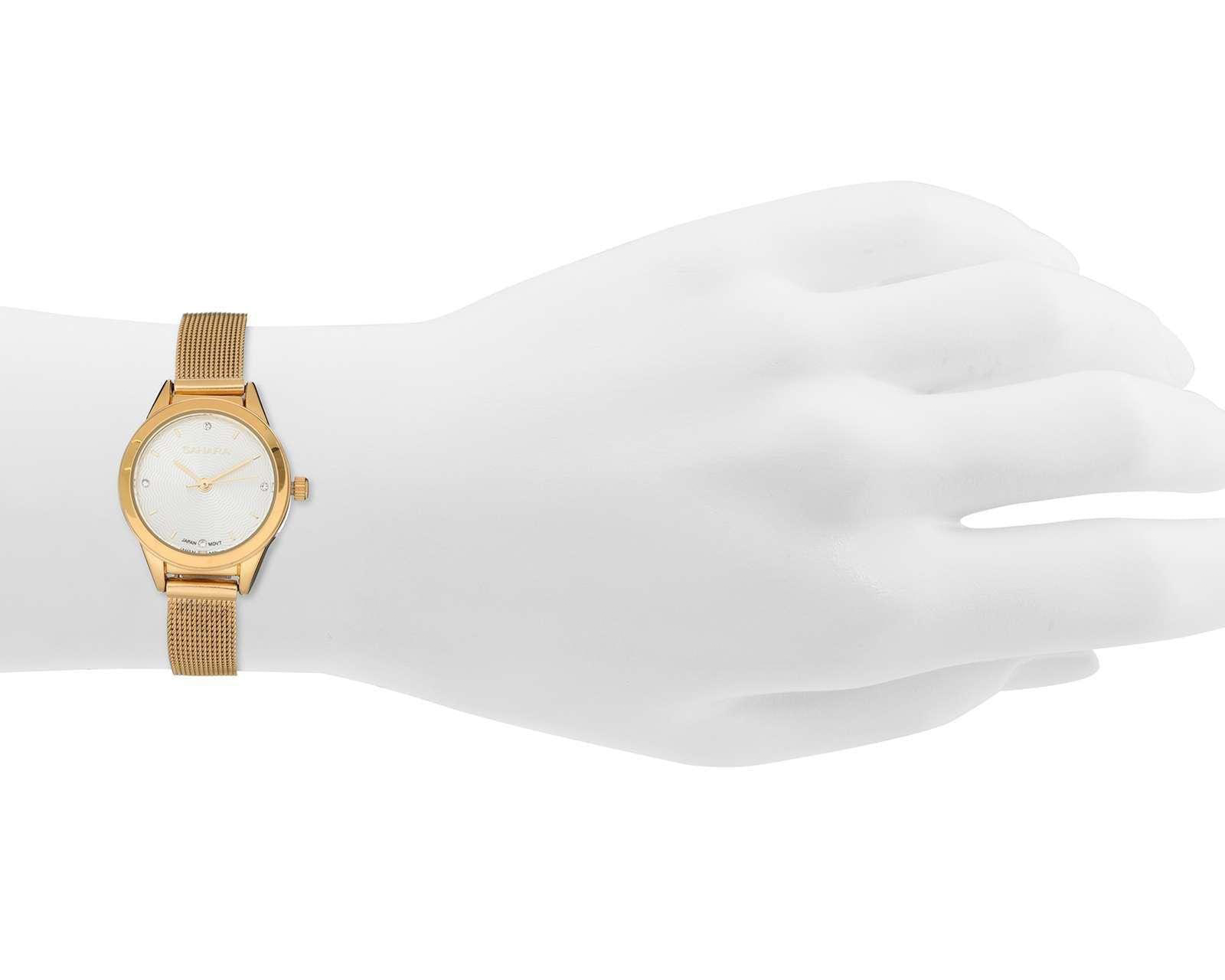 Foto 4 | Foto 4 | Reloj para Mujer Sahara 17165 Dorado