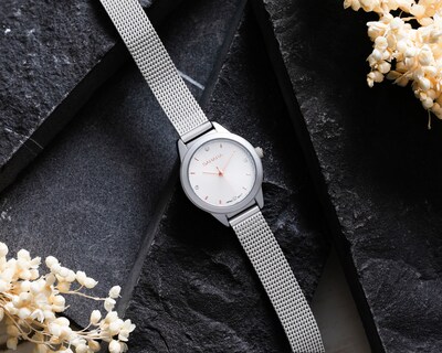 Foto 5 | Foto 5 | Reloj para Mujer Sahara 17165 Plateado