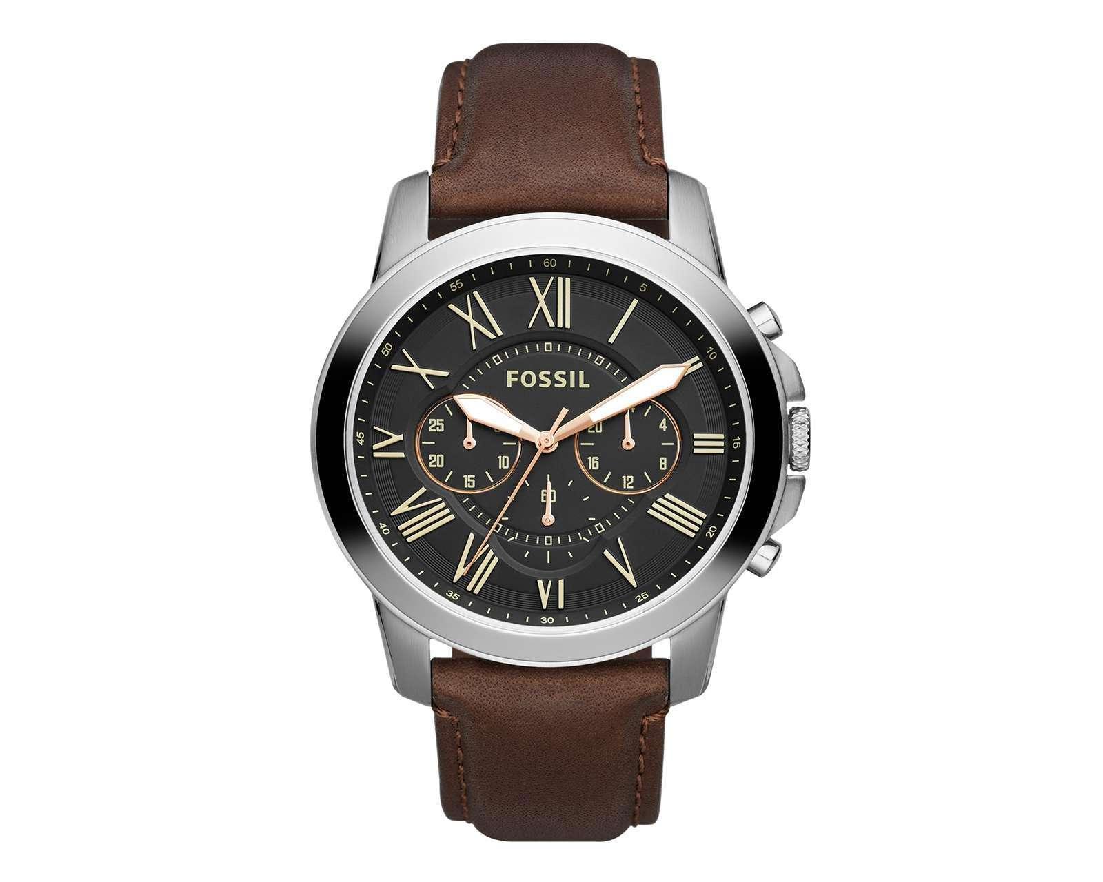 Foto 2 pulgar | Foto 1 | Reloj para Hombre Fossil FS4813IE Café