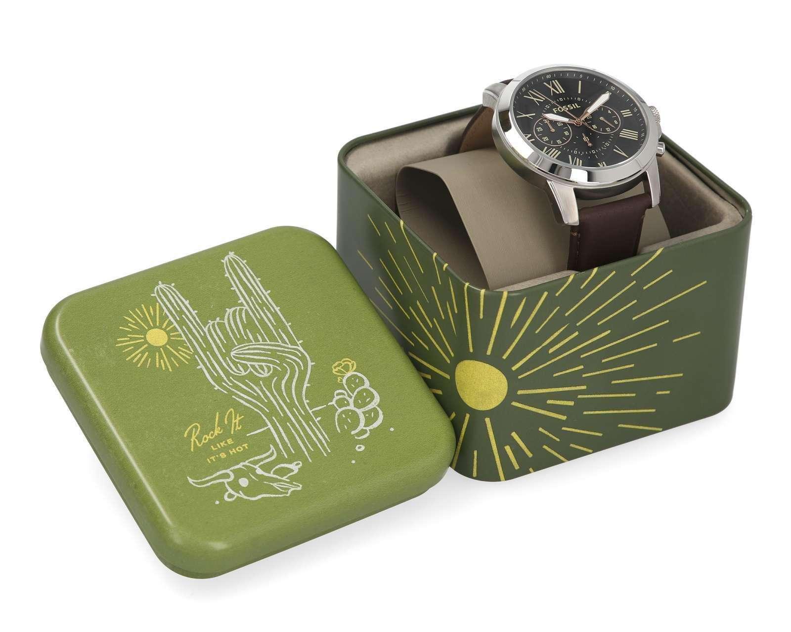 Foto 6 pulgar | Foto 5 | Reloj para Hombre Fossil FS4813IE Café