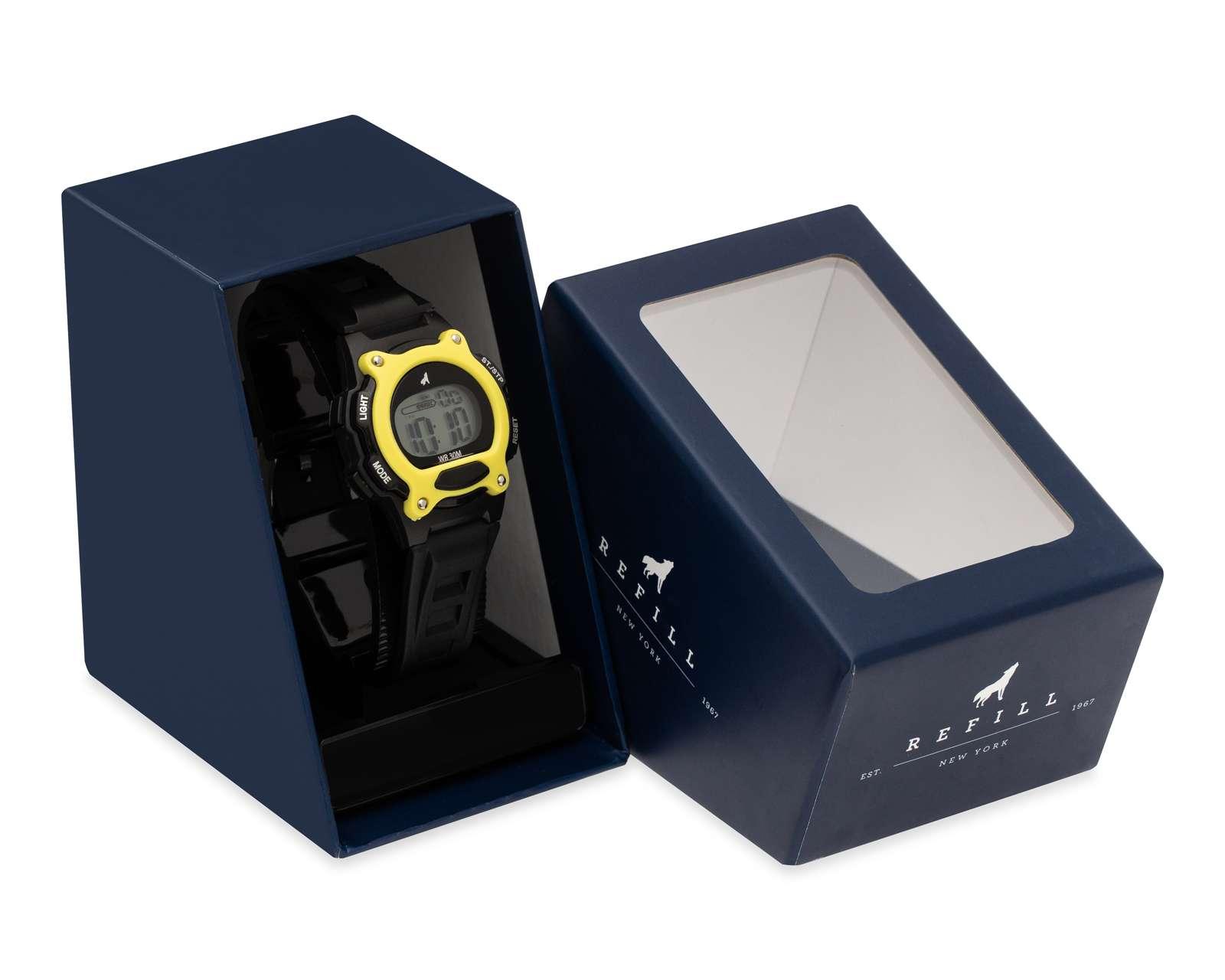 Foto 5 | Foto 5 | Reloj Refill 6256-1 Negro