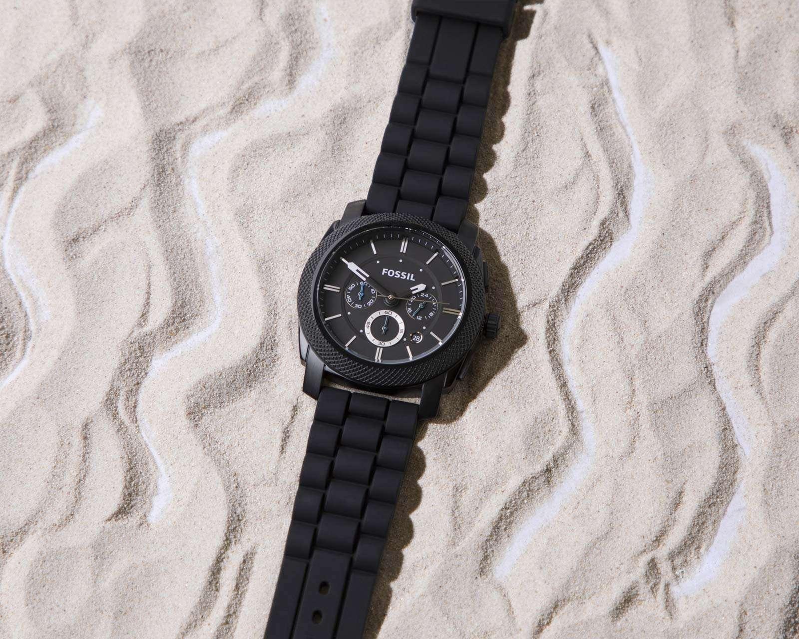Foto 5 | Foto 5 | Reloj para Hombre Fossil FS4487IE Negro