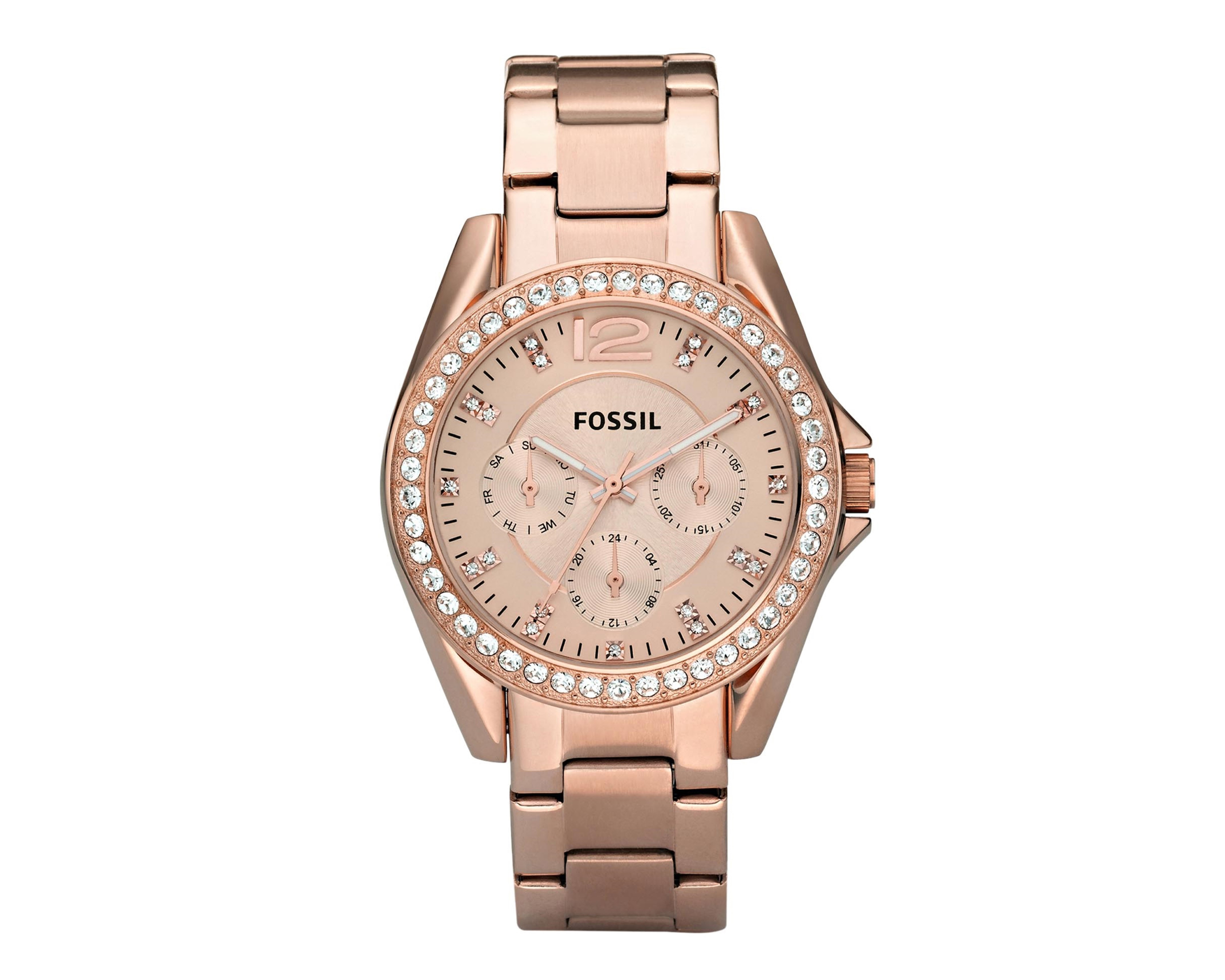 Foto 2 pulgar | Foto 1 | Reloj para Mujer Fossil ES2811 Rose Gold