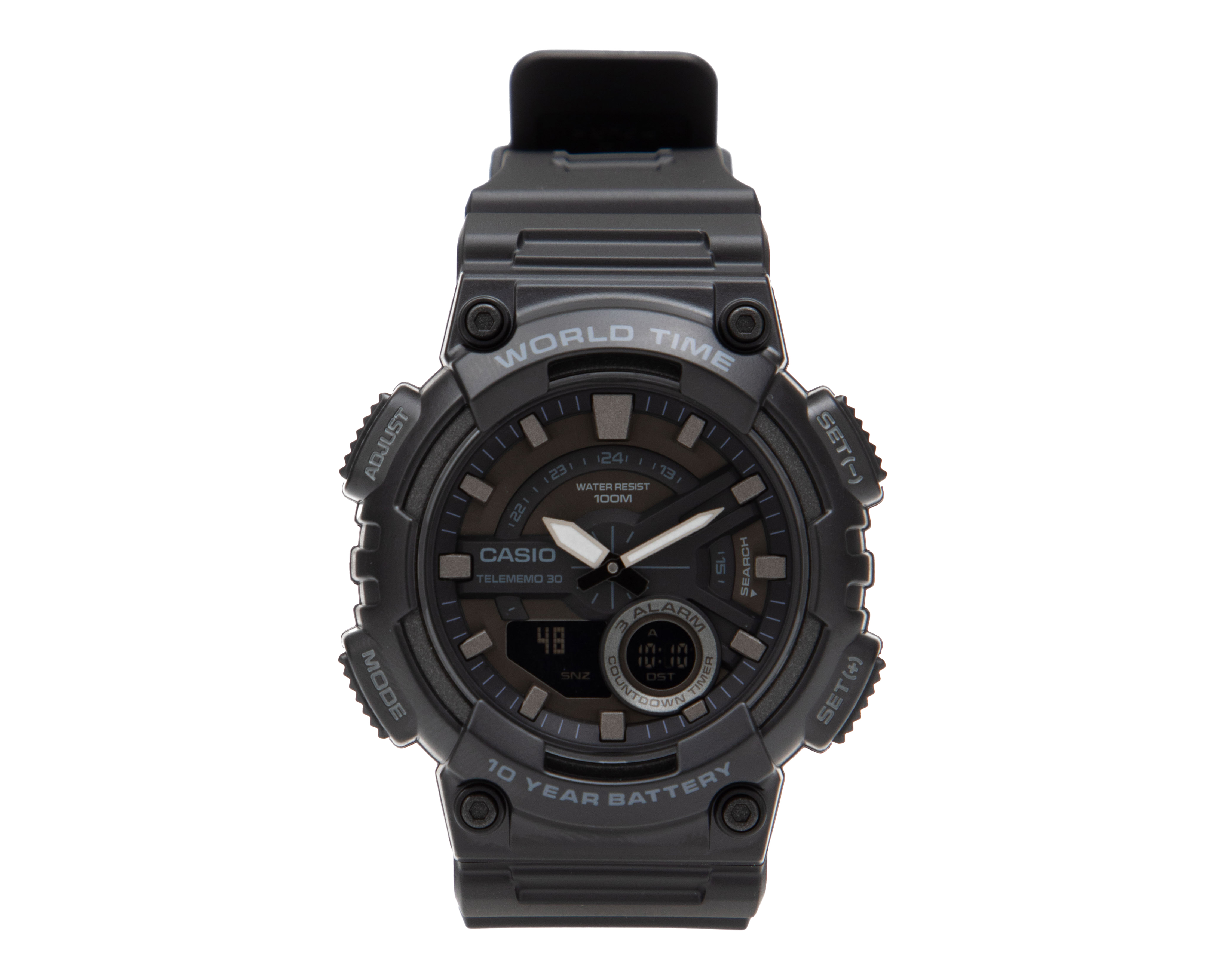 Reloj para Hombre Casio AEQ-110W-1BVCF Negro