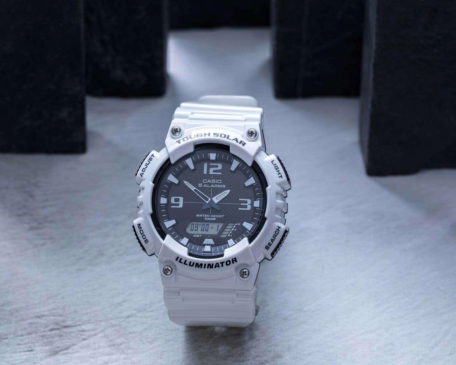 Foto 6 pulgar | Foto 5 | Reloj para Hombre Casio AQ-S810WC-7AVCF Blanco