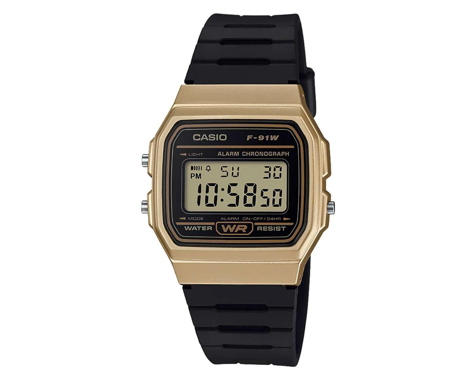 Foto 2 pulgar | Foto 1 | Reloj para Hombre Casio F-91WM-9ACF Negro