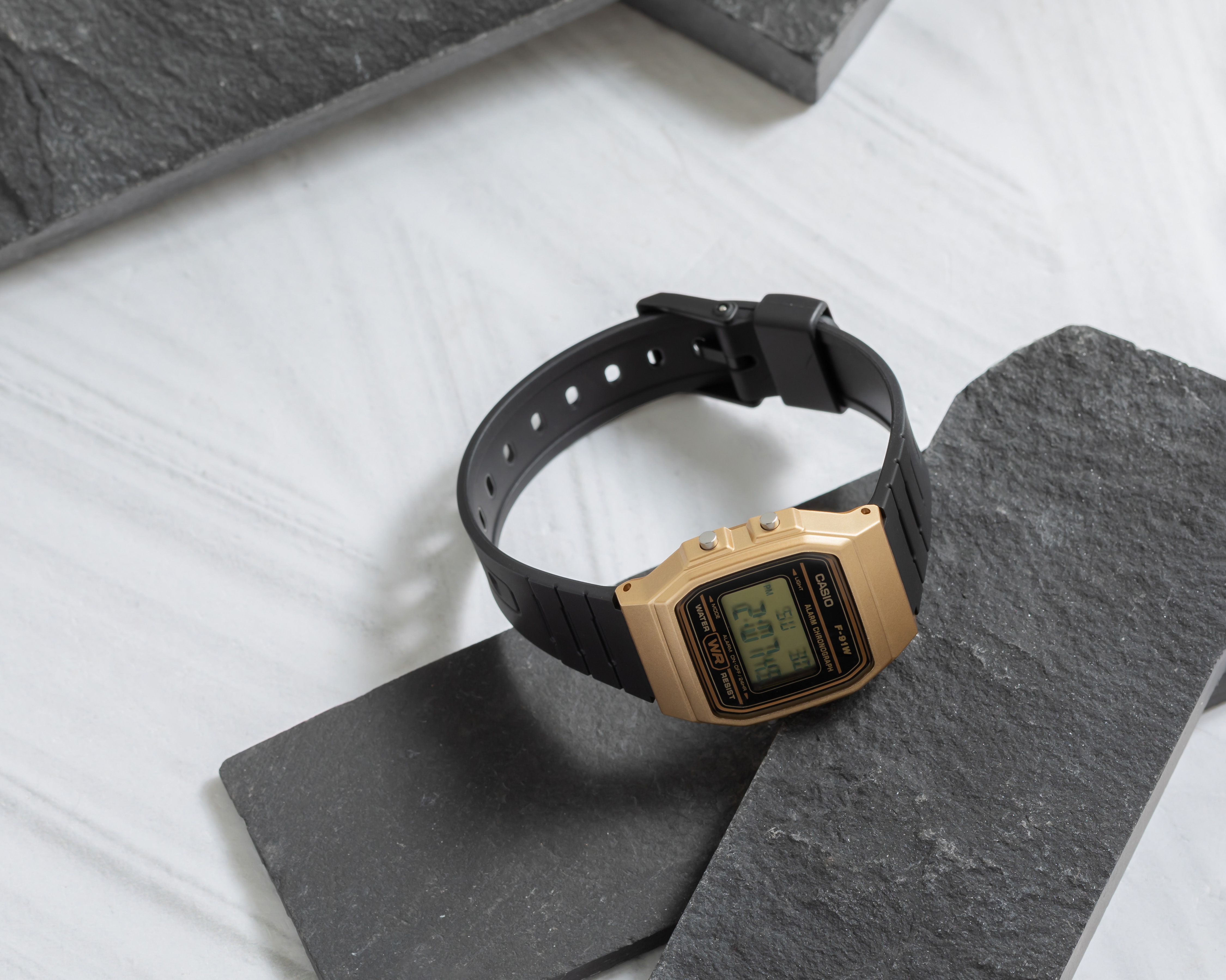 Foto 6 pulgar | Foto 5 | Reloj para Hombre Casio F-91WM-9ACF Negro