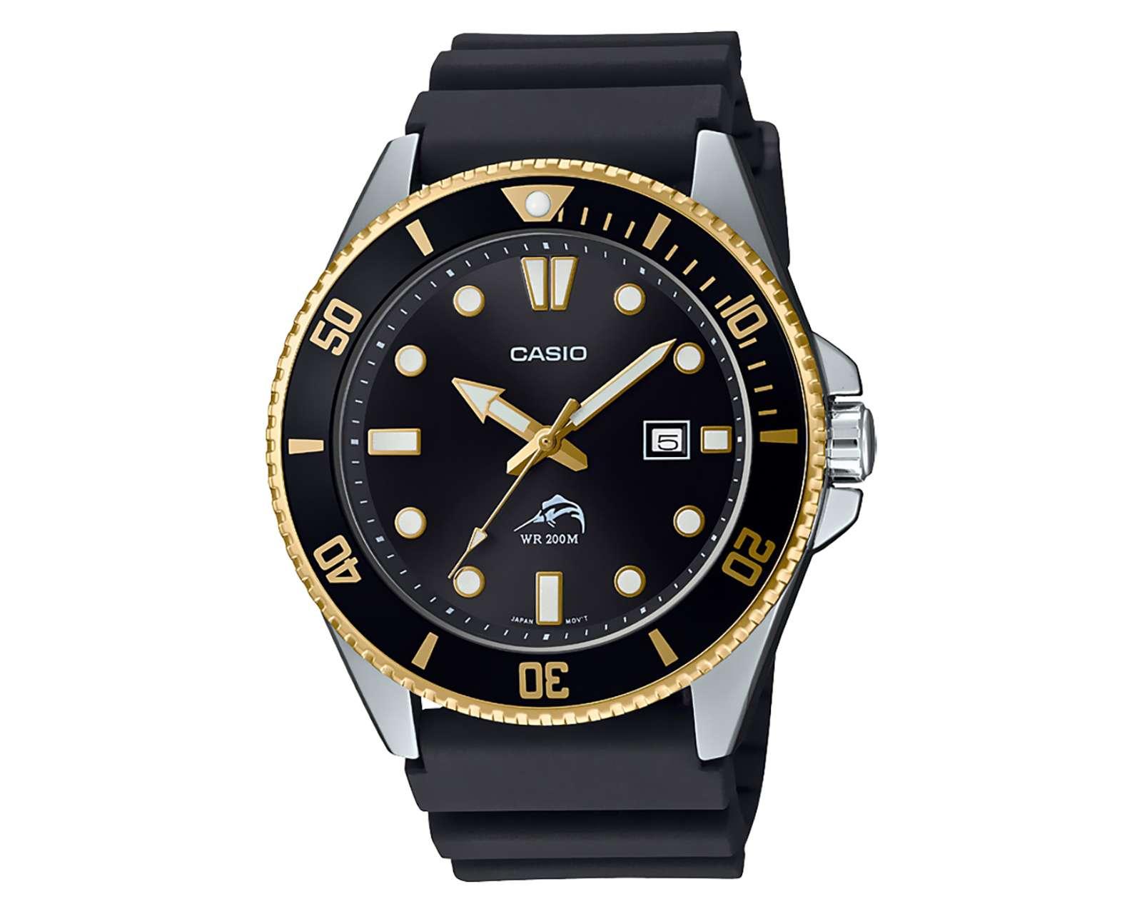 Foto 2 pulgar | Foto 1 | Reloj para Hombre Casio MDV-106G-1AVCF Negro