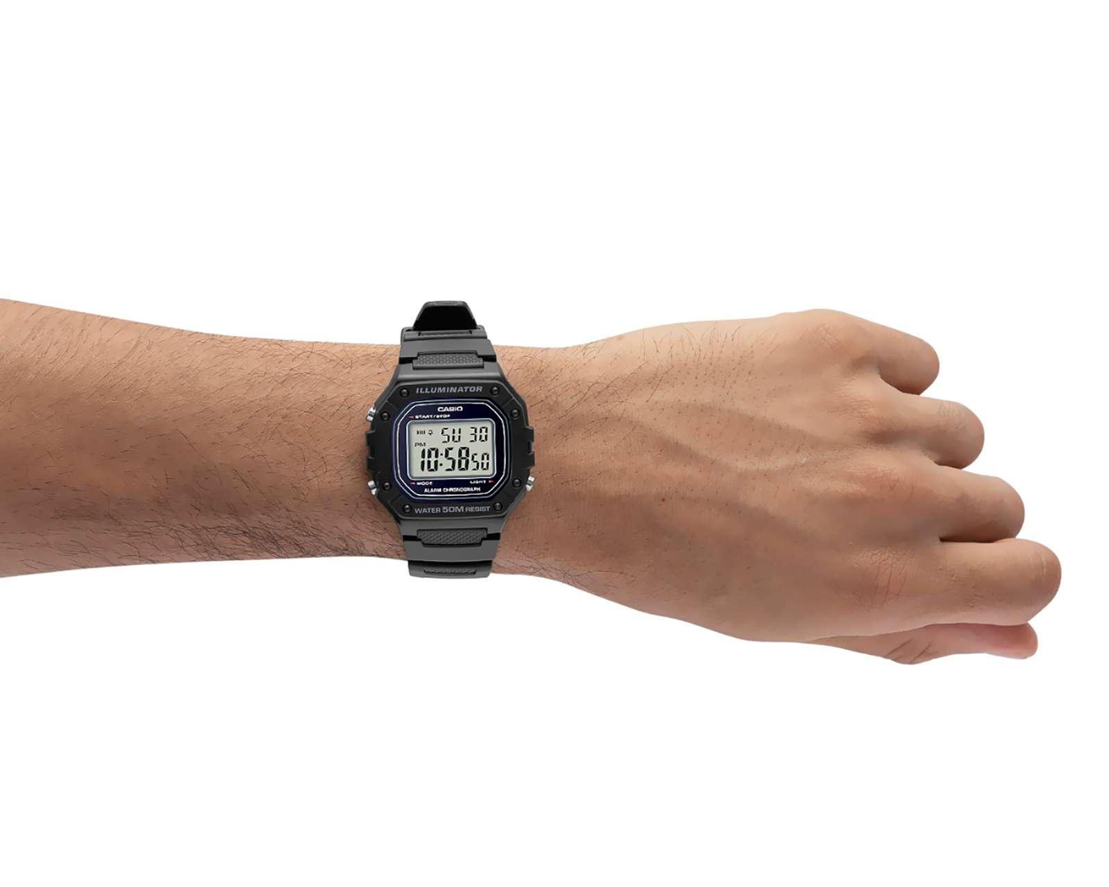 Foto 3 | Foto 3 | Reloj para Hombre Casio W-218H-1AVCF Negro