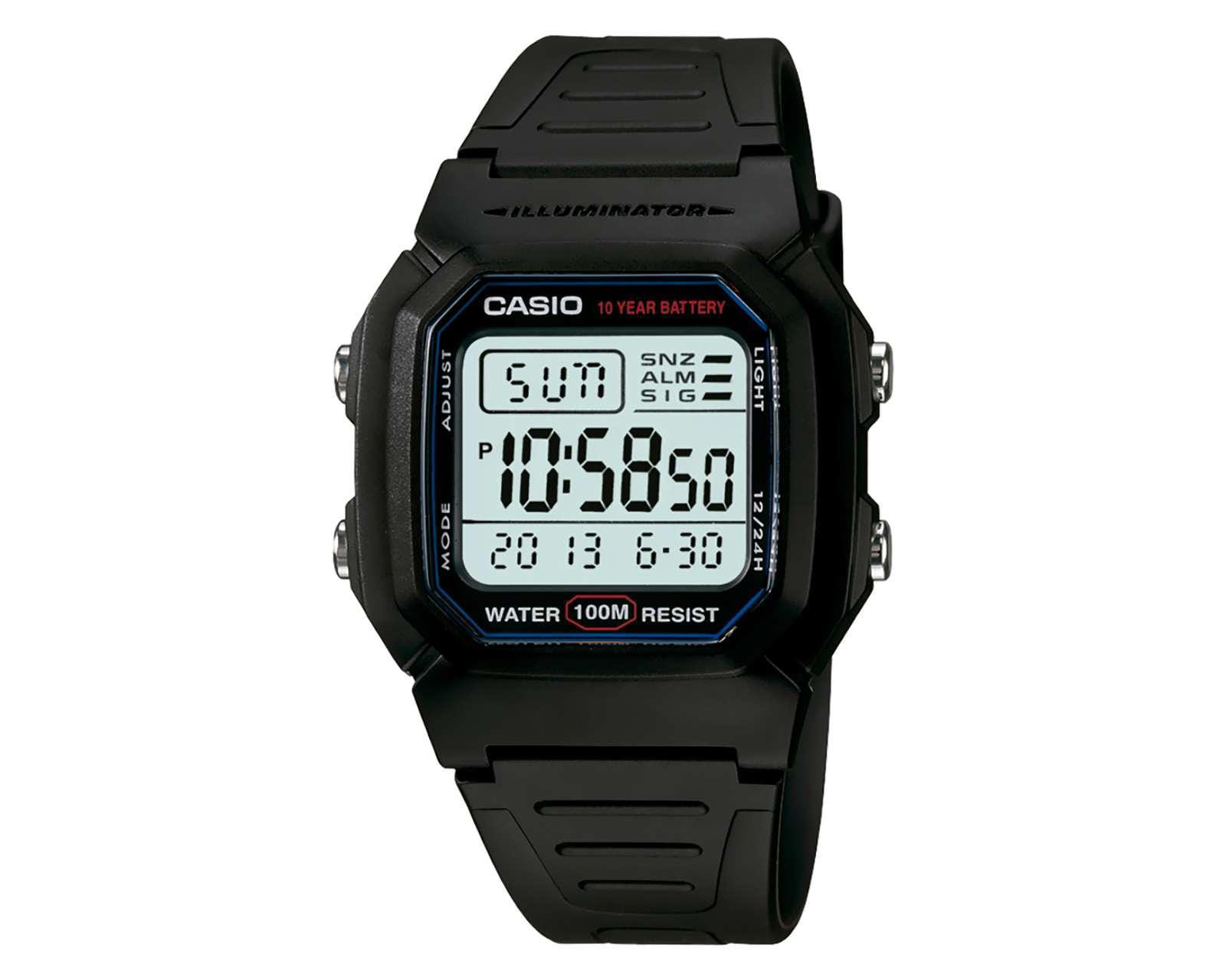 Foto 1 | Foto 1 | Reloj para Hombre Casio W-800H-1AVCF Negro