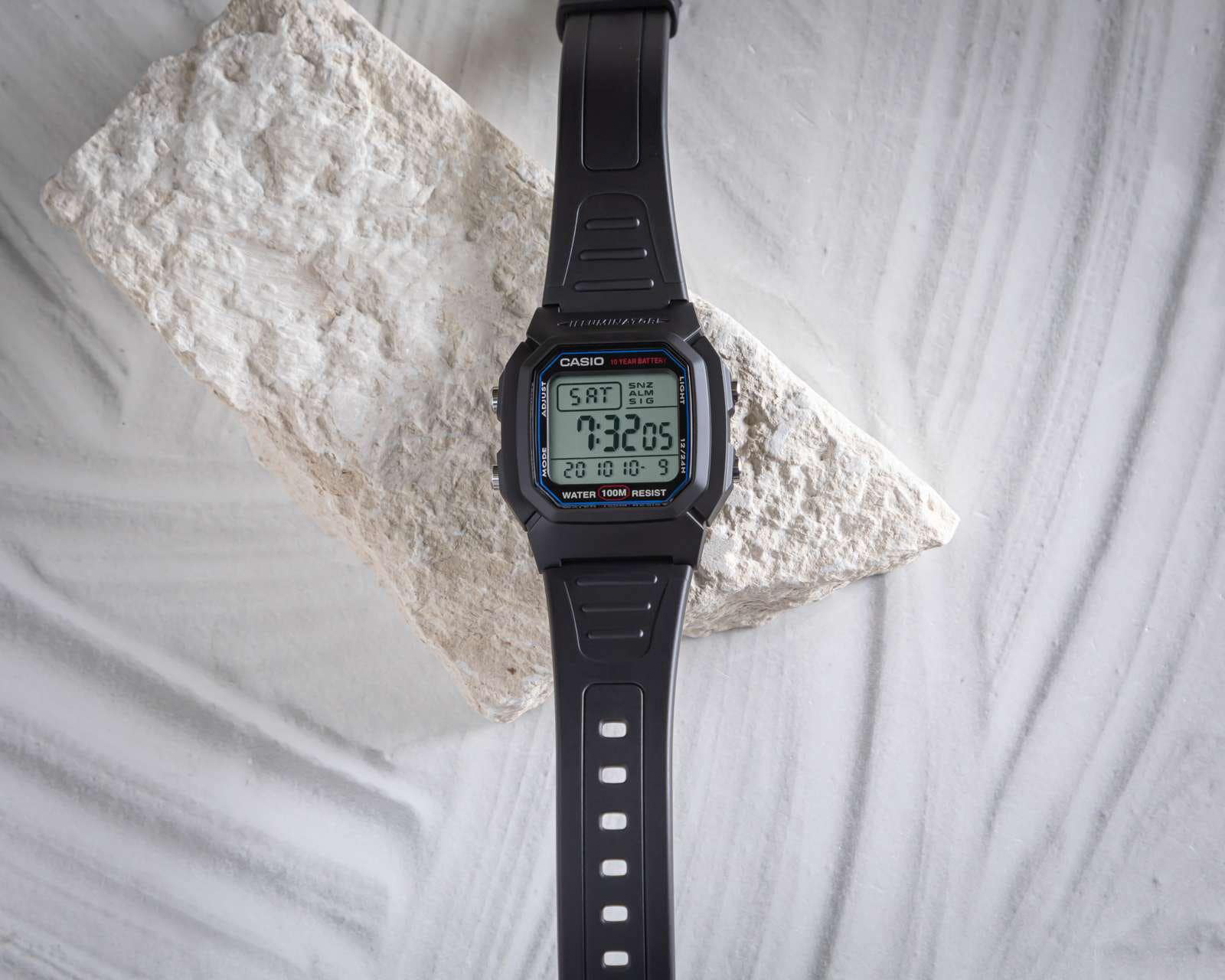 Foto 2 | Foto 2 | Reloj para Hombre Casio W-800H-1AVCF Negro