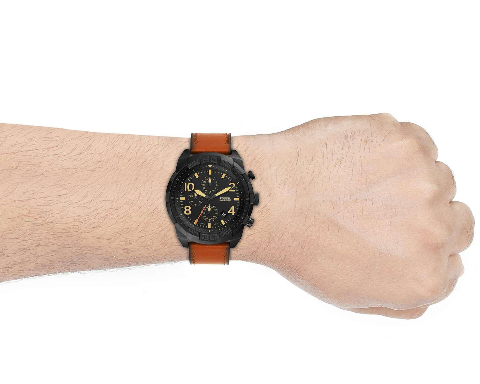 Foto 5 | Foto 5 | Reloj para Hombre Fossil FS5714 Café