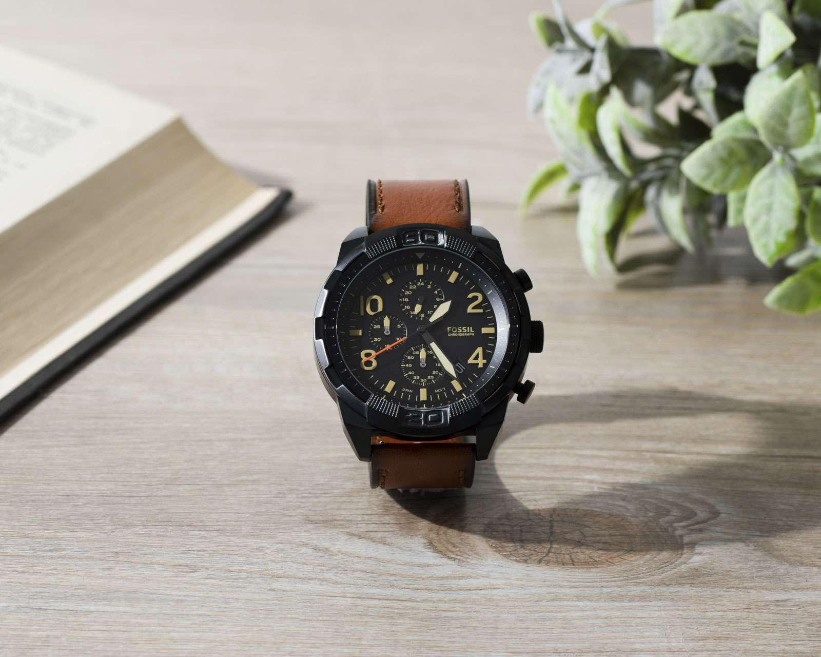 Foto 6 | Foto 6 | Reloj para Hombre Fossil FS5714 Café