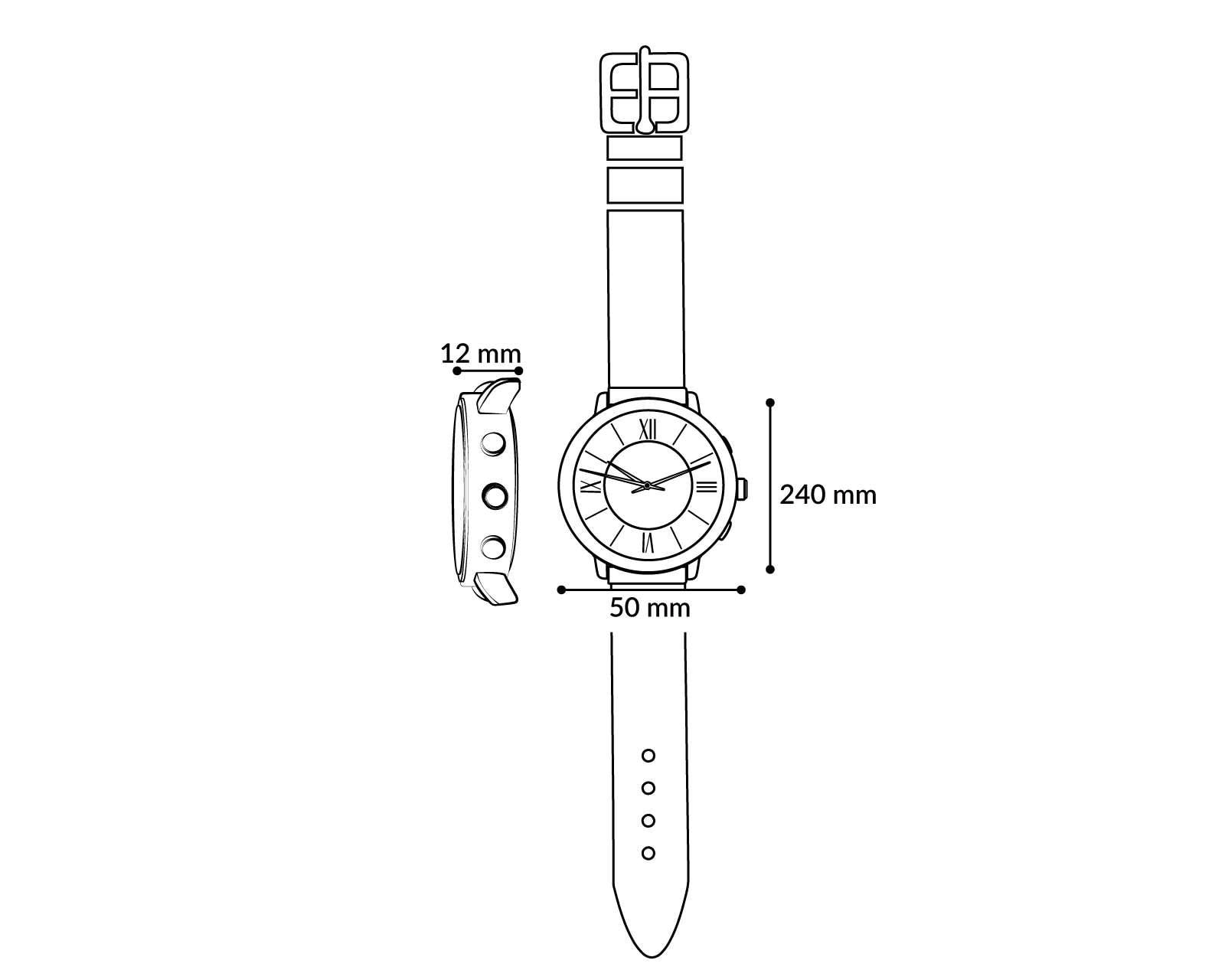 Foto 7 | Foto 7 | Reloj para Hombre Fossil FS5714 Café