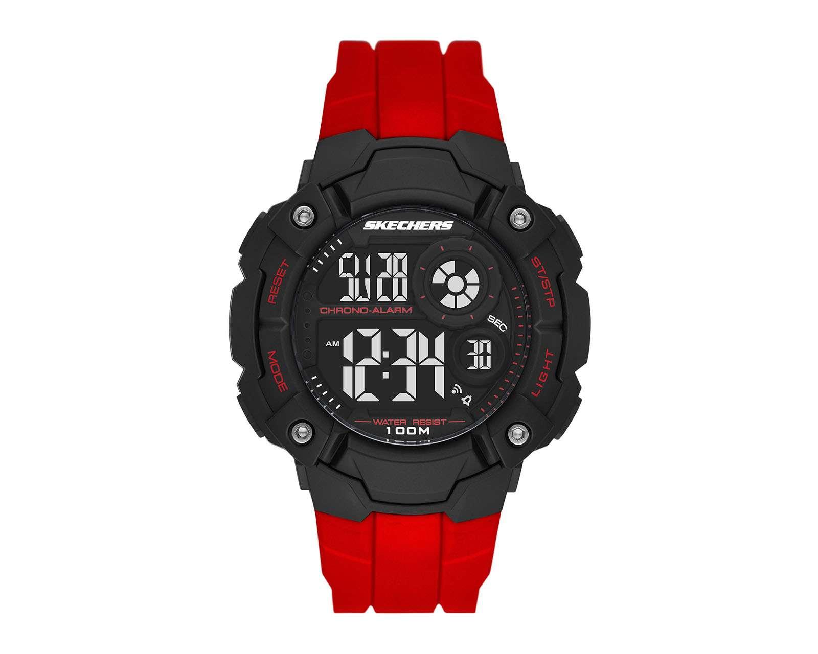 Foto 2 pulgar | Foto 1 | Reloj para Hombre Skechers SR1122 Rojo