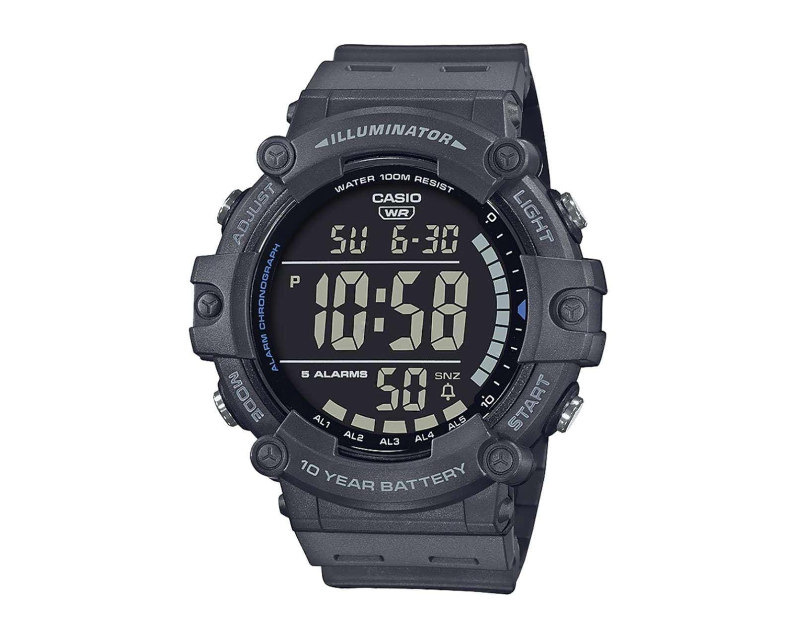Foto 2 pulgar | Foto 1 | Reloj para Hombre Casio AE-1500WH-8BVCF Gris