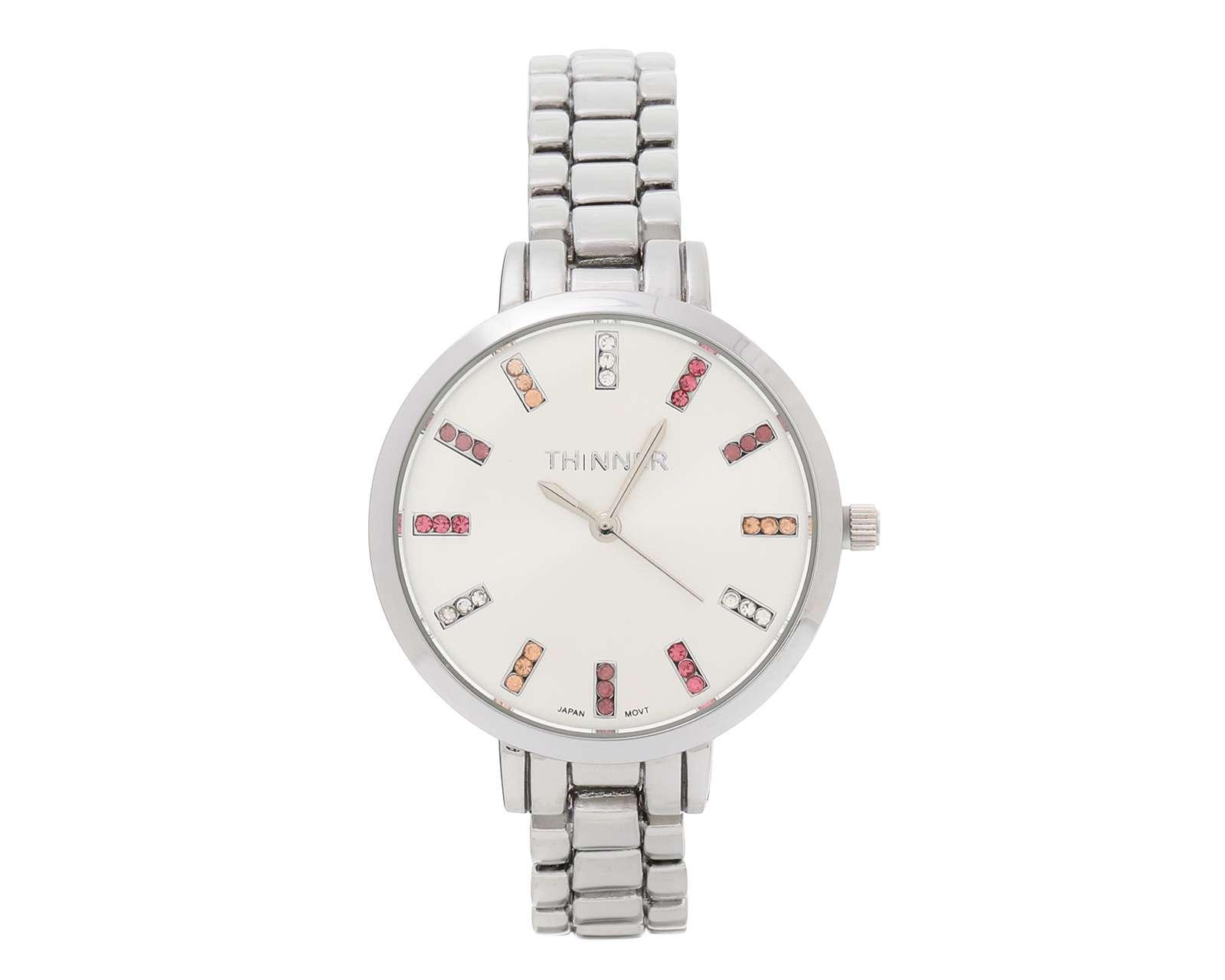 Reloj Thinner UT-A1628 Plateado