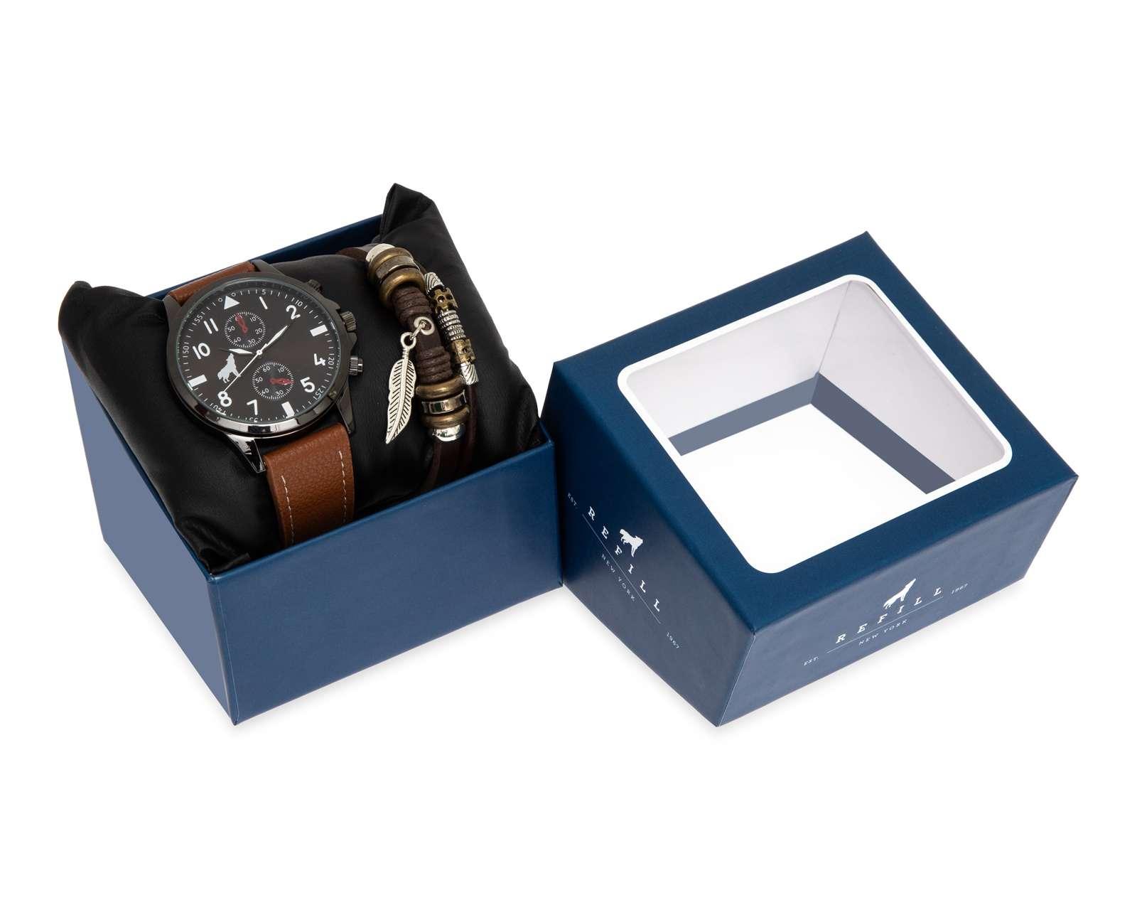 Foto 8 pulgar | Foto 7 | Reloj para Hombre Refill LW3808P con 1 Accesorio