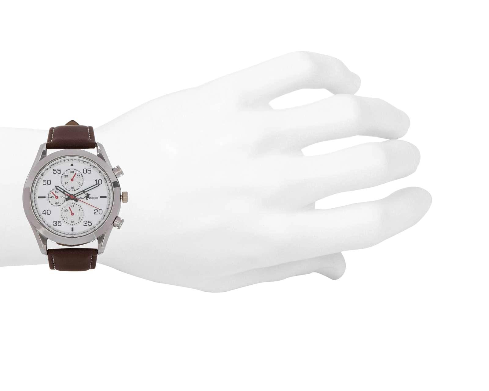 Foto 5 pulgar | Foto 4 | Reloj York Team Polo Club YTPC-1706 Café