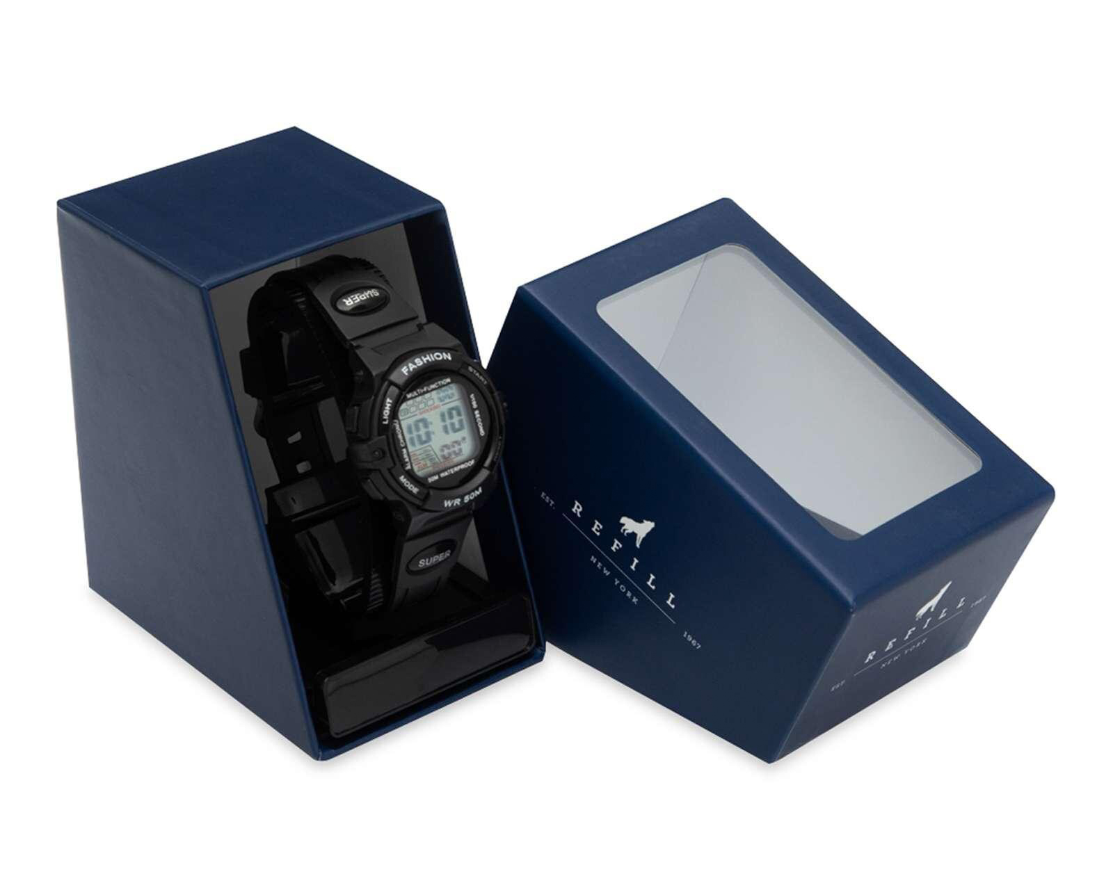 Foto 5 | Foto 5 | Reloj Refill 6190101 Negro