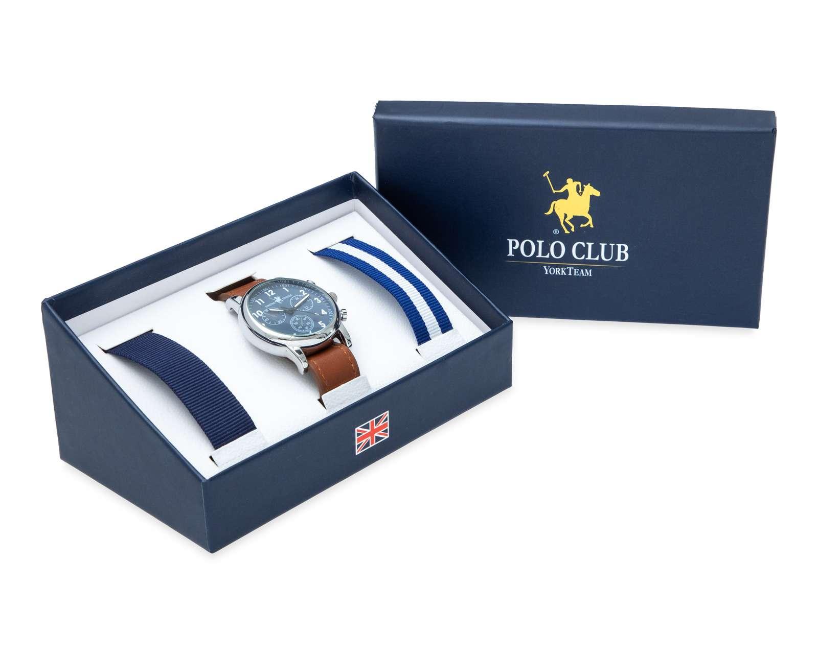 Foto 6 | Foto 6 | Reloj para Hombre York Team Polo Club YTPC-1716 Café